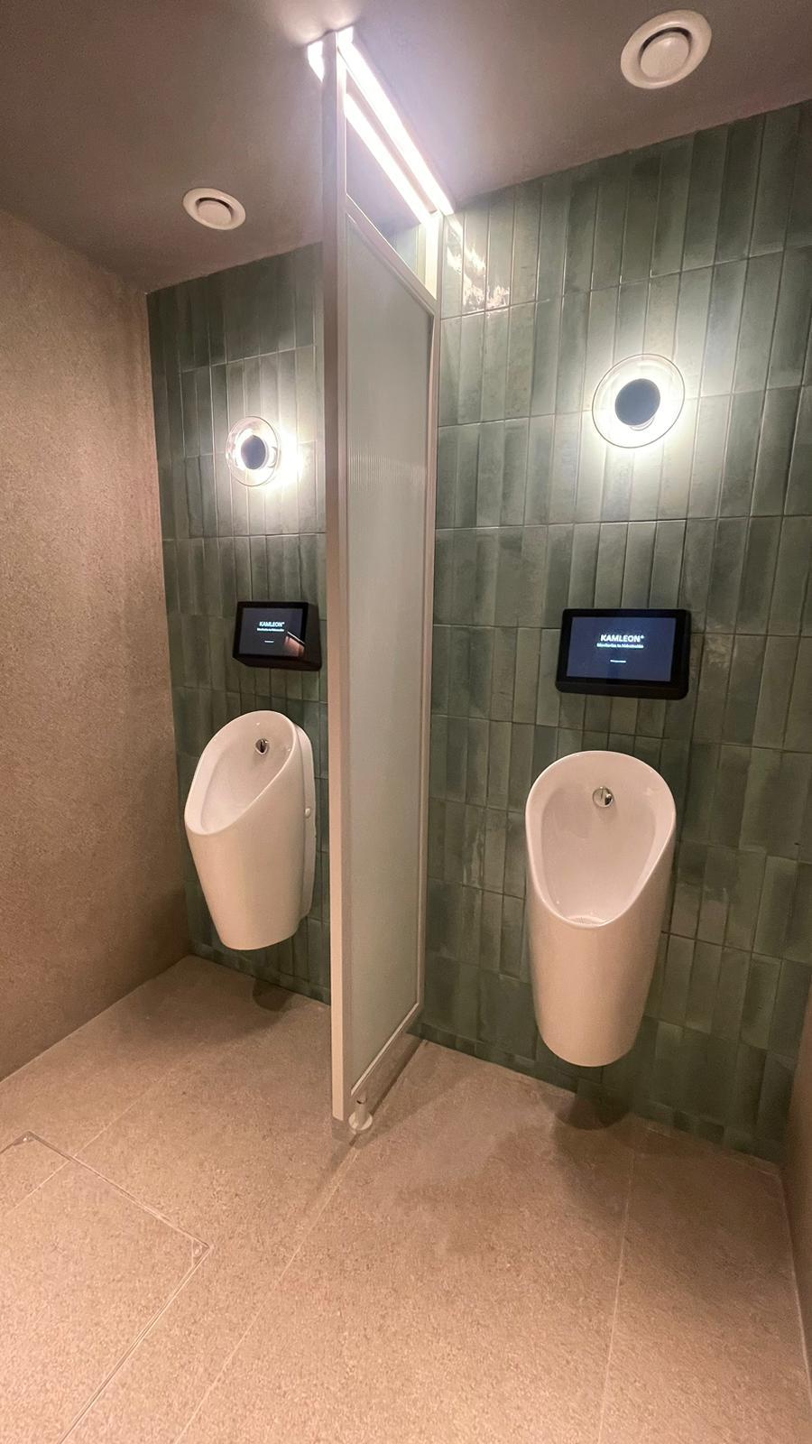 Urinarios Kamleon en el club Inner Flow de Barcelona