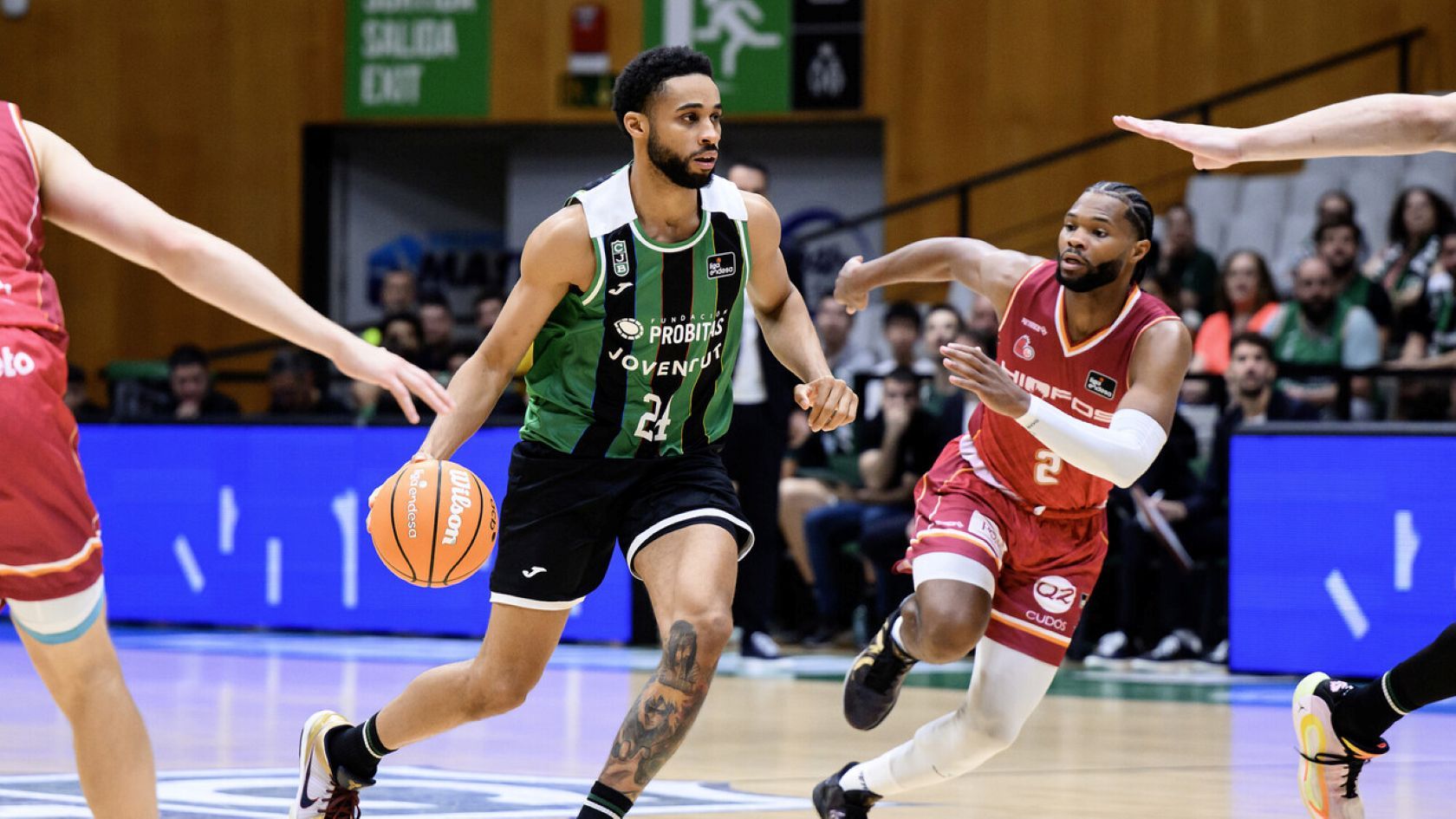 Liga ACB 2025 Joventut de Badalona-Hiopos Lleida. Foto vía David Grau/acb Photo