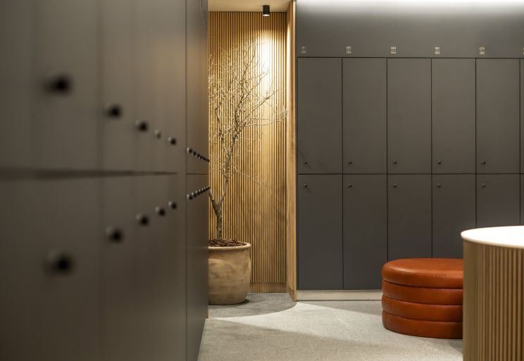 En Abada Club ha equipado vestuarios, spa y salas colectivas