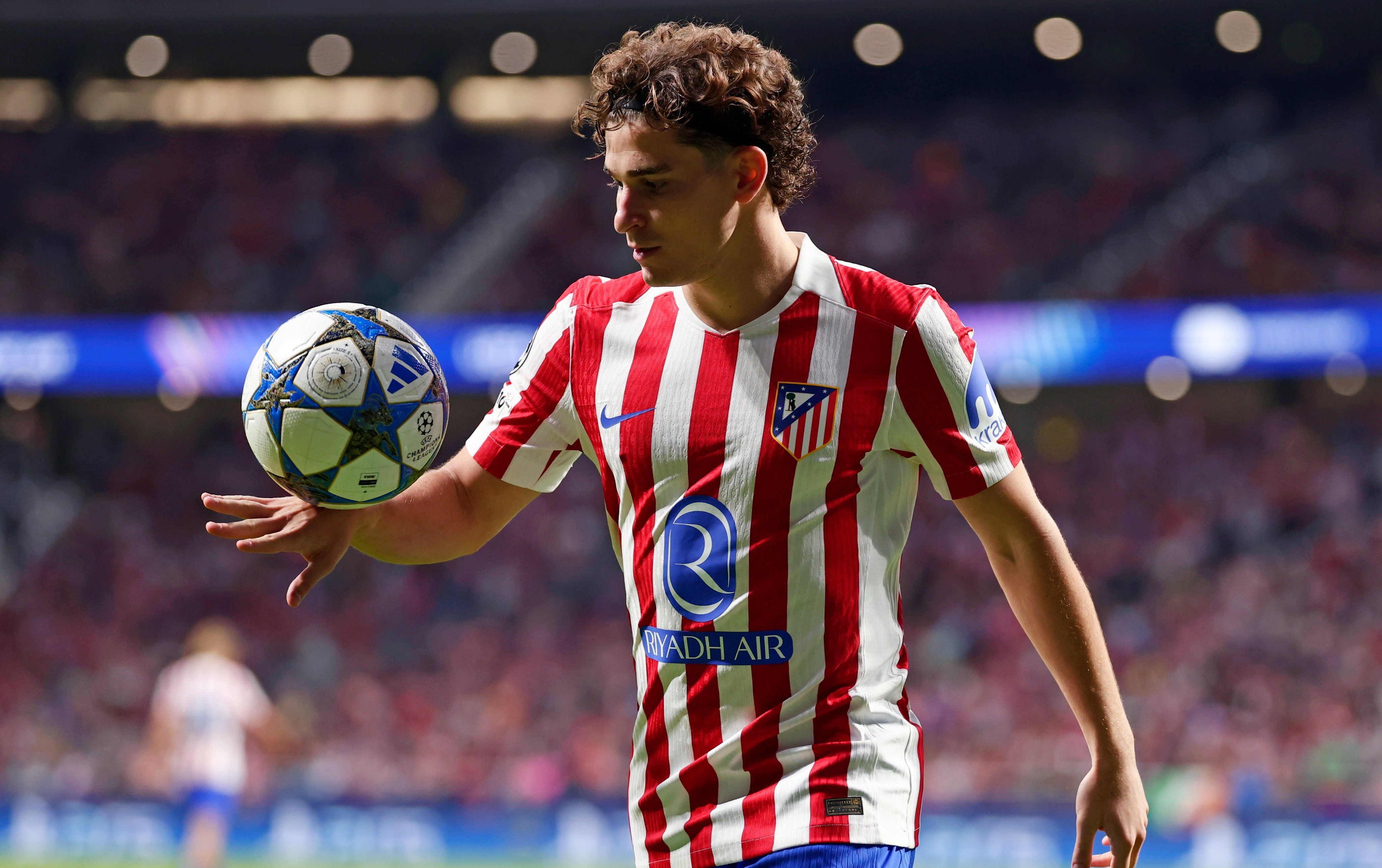 Atletico Madrid Nike Riyadh Air Champions League Julian Alvarez 2025 2026