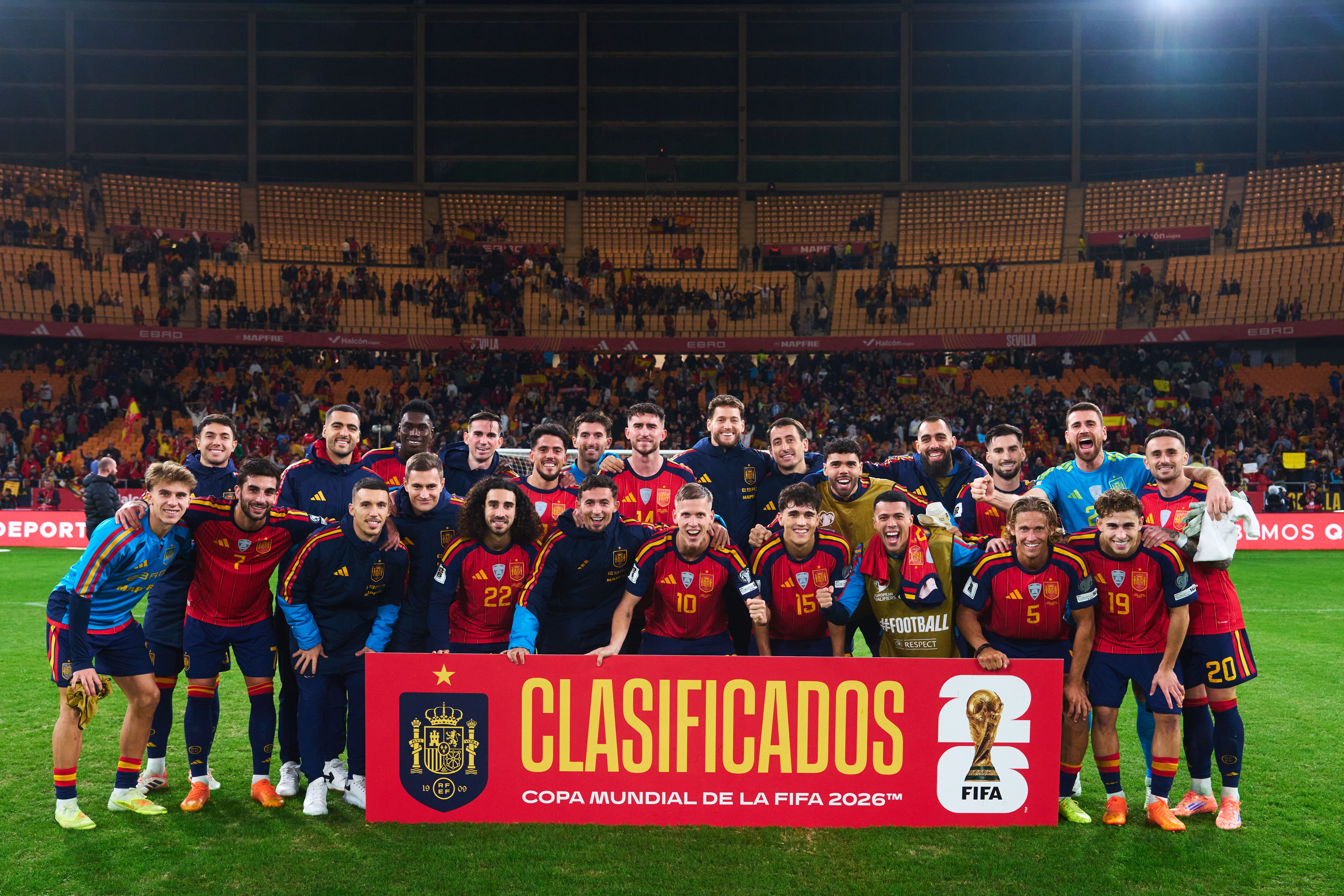 RFEF Seleccion Española Clasificados Mundial 2026