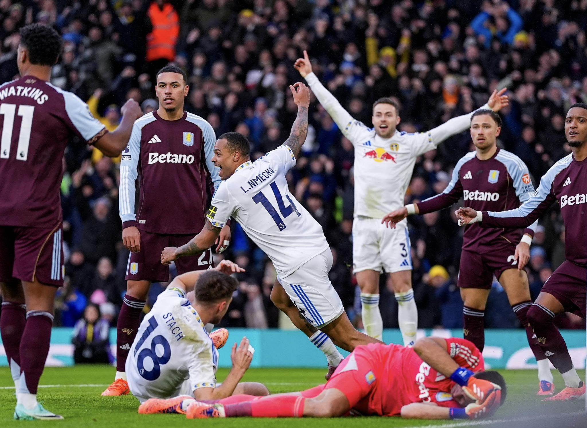 Leeds United Premier League Aston Villa Inglaterra 2025 2026