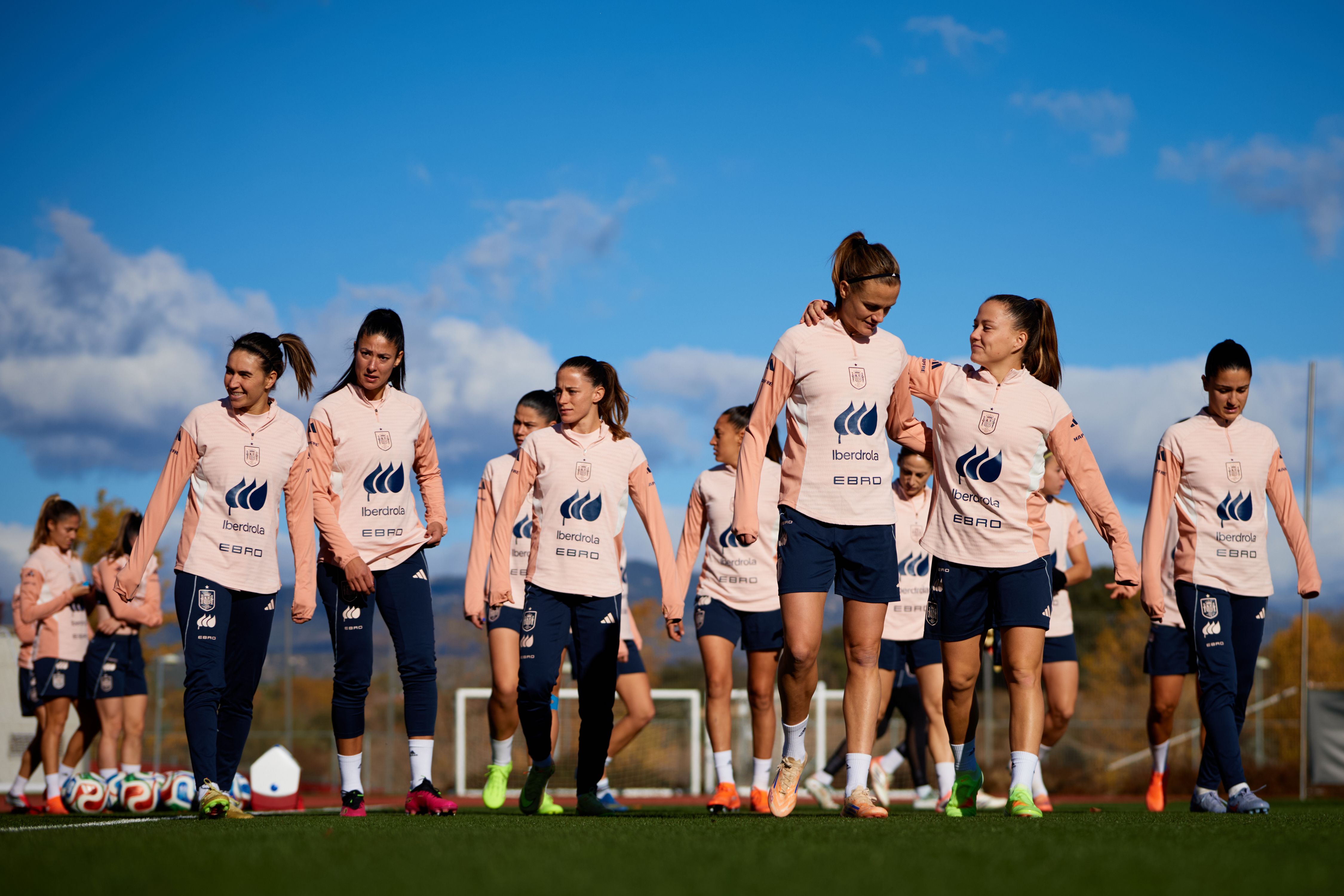 RFEF Iberdrola Patrocinador Femenino Entrenamiento 2025