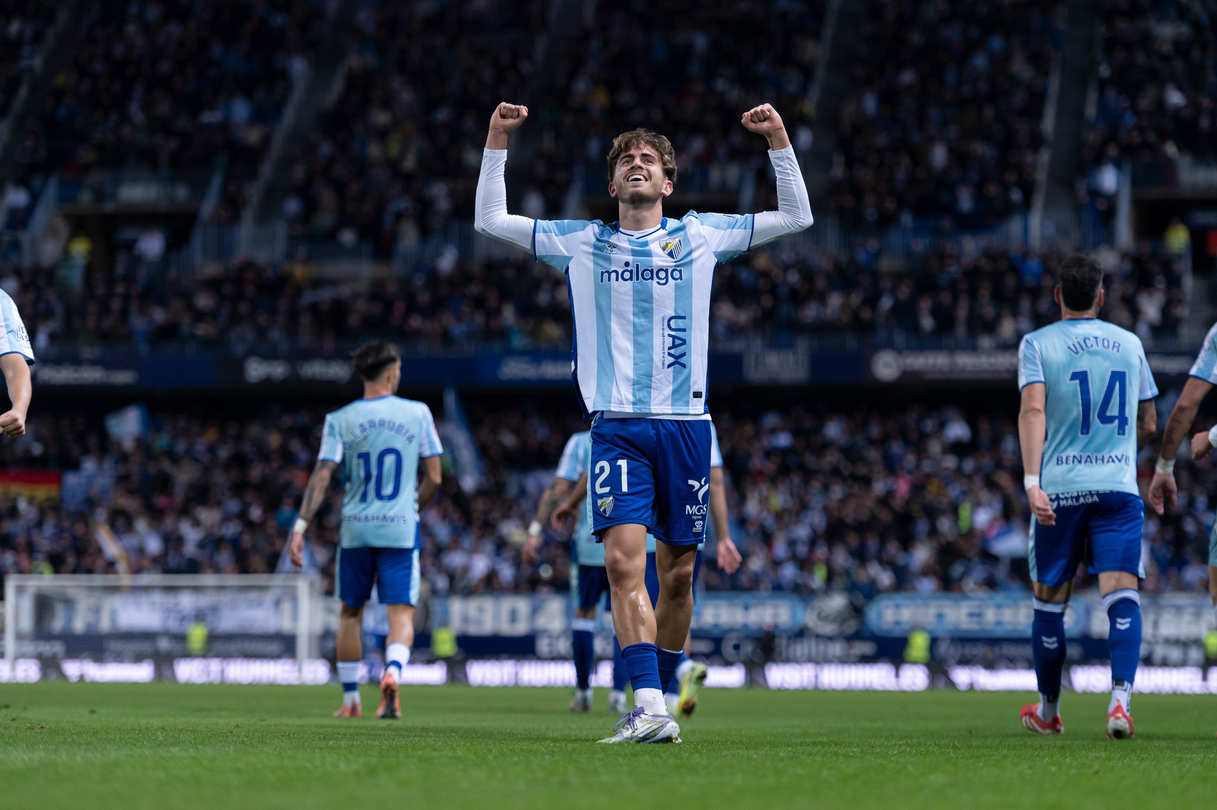 Málaga CF LaLiga Hypermotion Patrocinadores 2025 2026