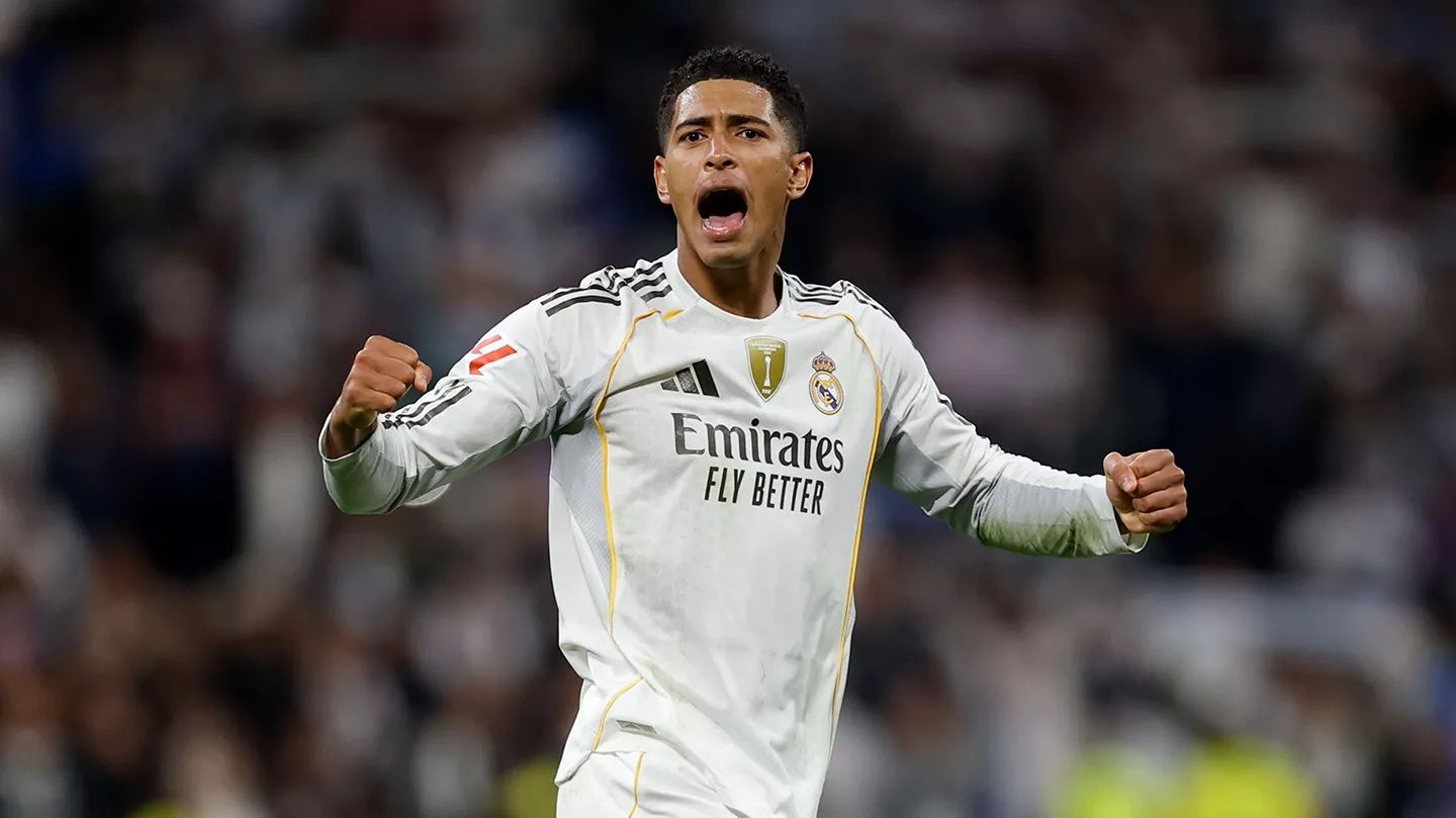 Real Madrid Bellingham Emirates Adidas Celebracion LaLiga 2025 2026