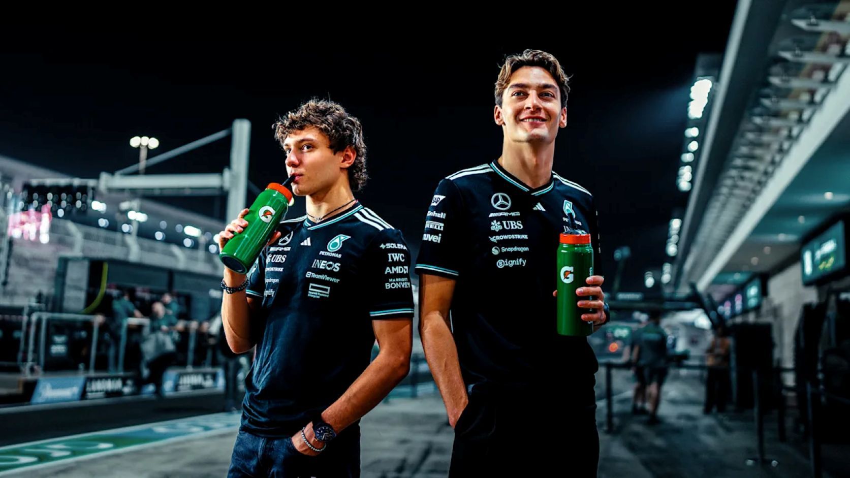 Mercedes Gatorade 2025