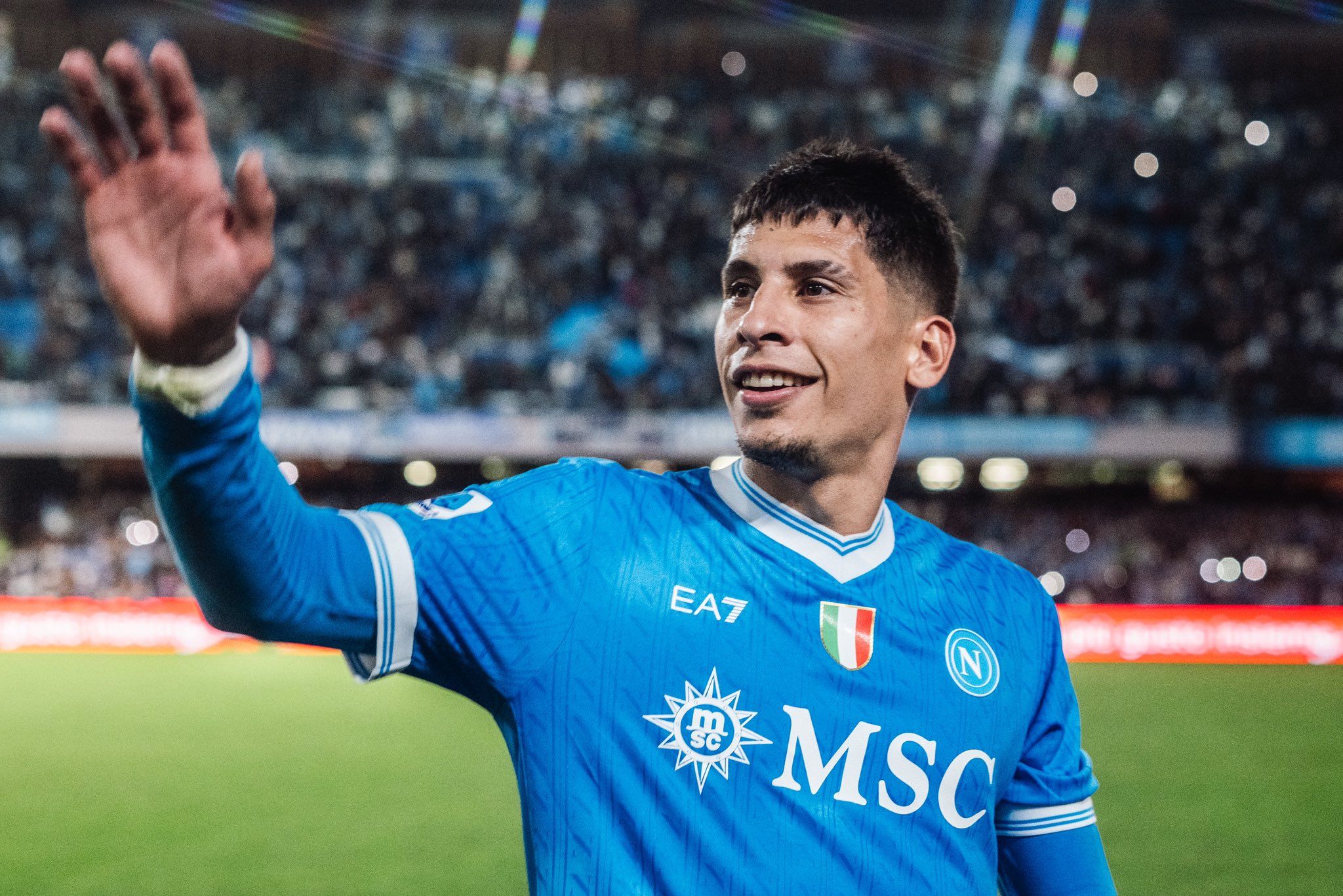 SSC Napoli Napoles Serie A MSC EA7 Emporio Armani 2025 2026