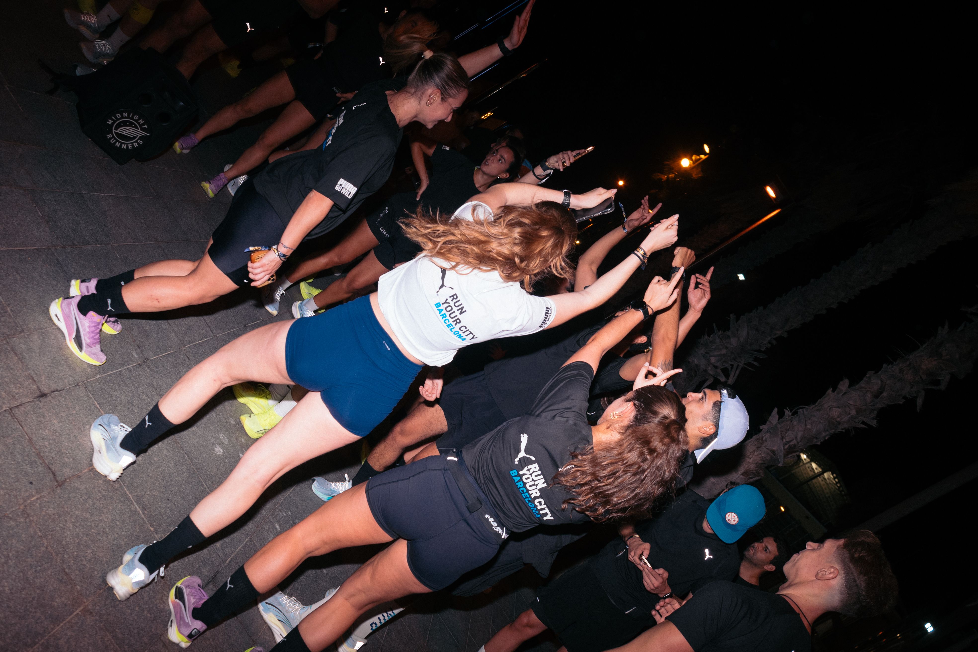 Los participantes pudieron probar la tecnología NITRO de Puma