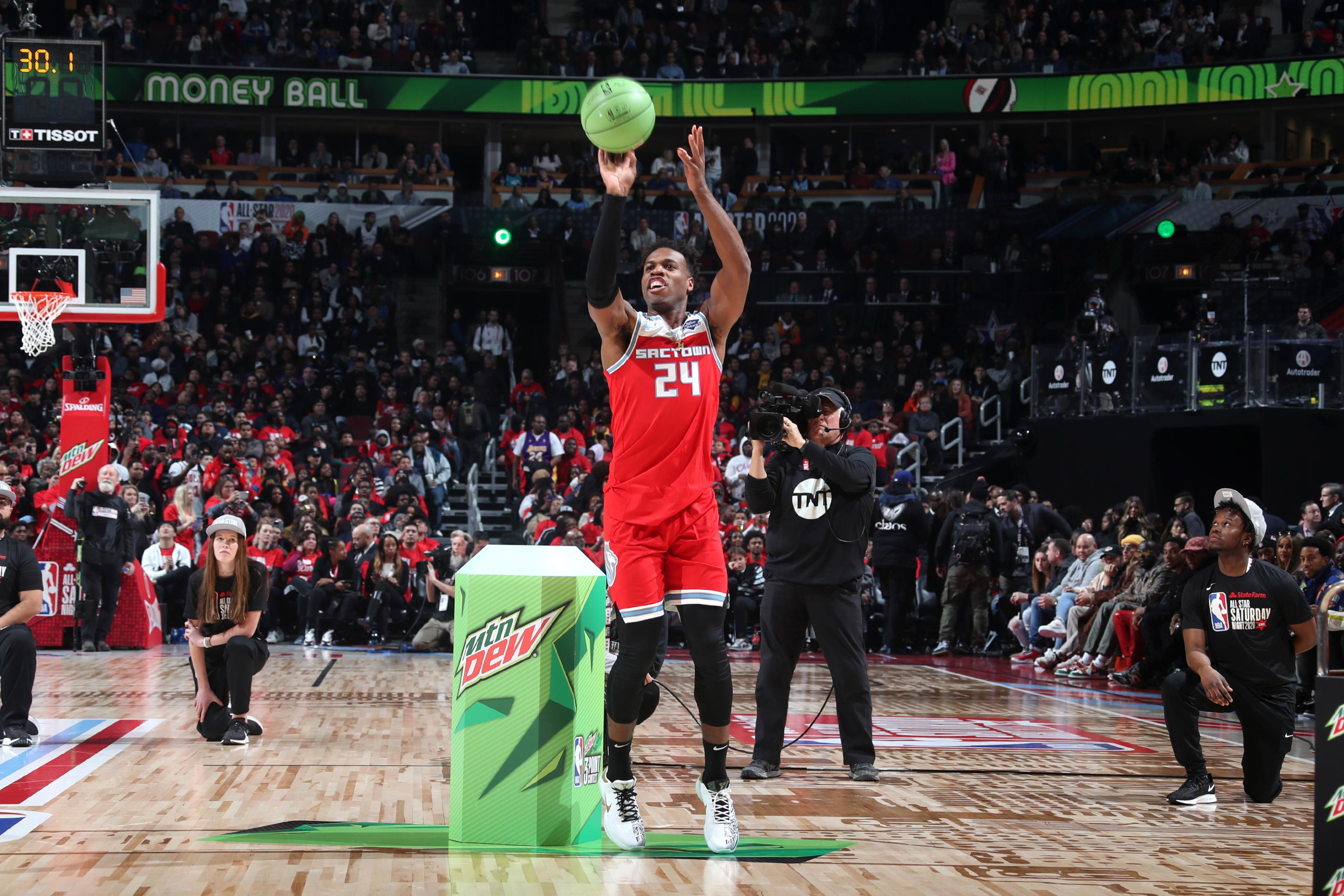 buddy hield concurso triples 2020