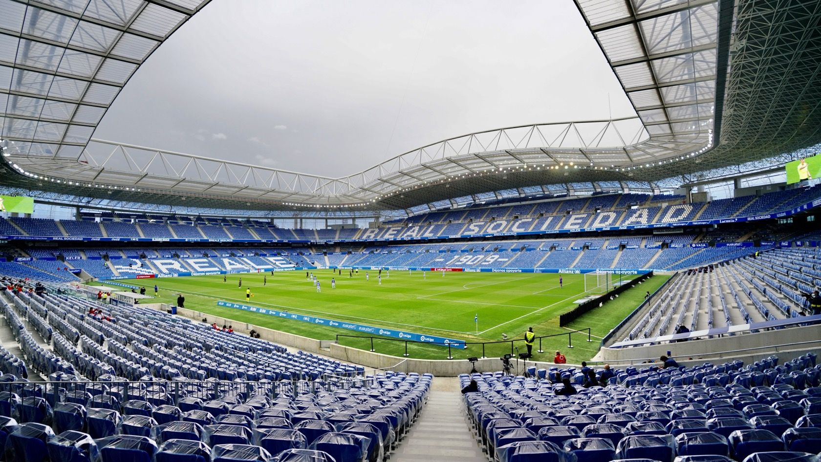 Reale Arena Anoeta Real Sociedad Pandemia