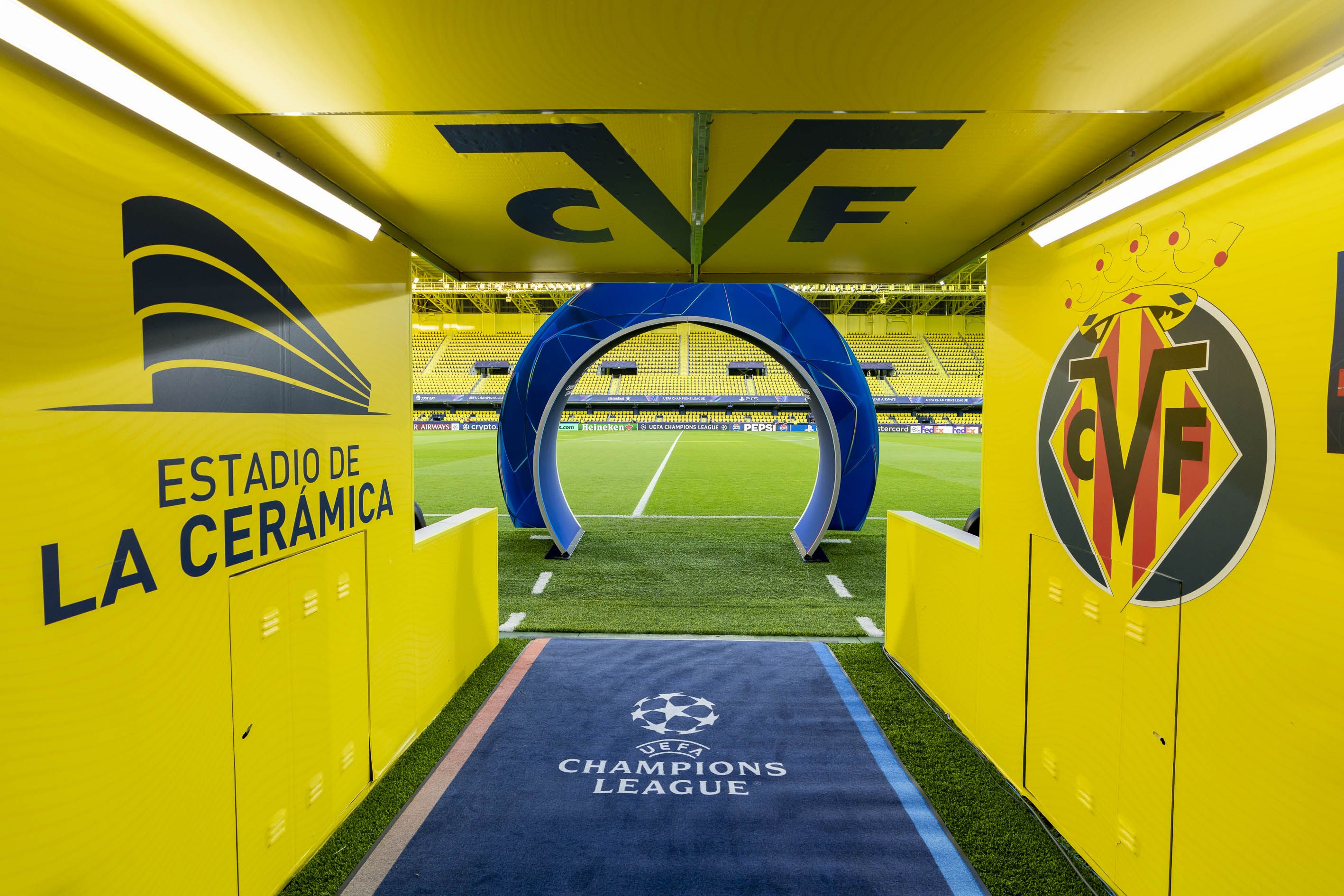 Villarreal CF Champions League Estadio La Ceramica 2025 2026