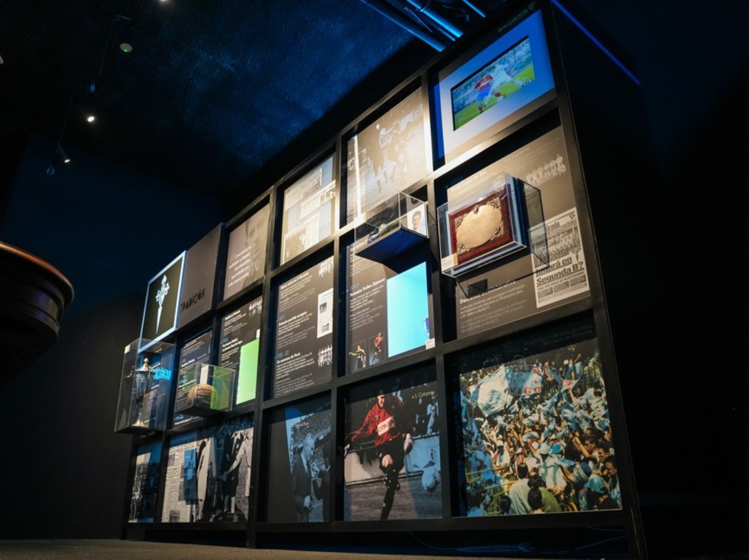 MolcaWorld se encargó del diseño e implementación del nuevo espacio museístico provisional del Celta.