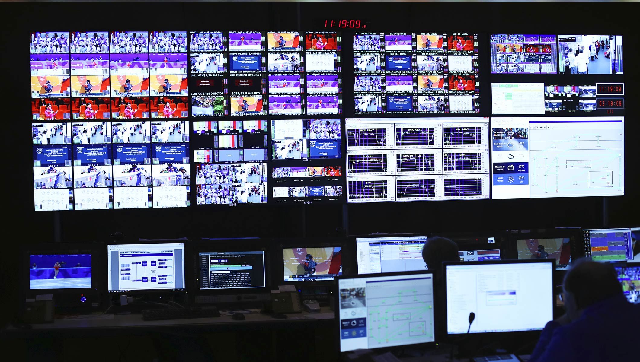 Juegos Olímpicos producció televisiva