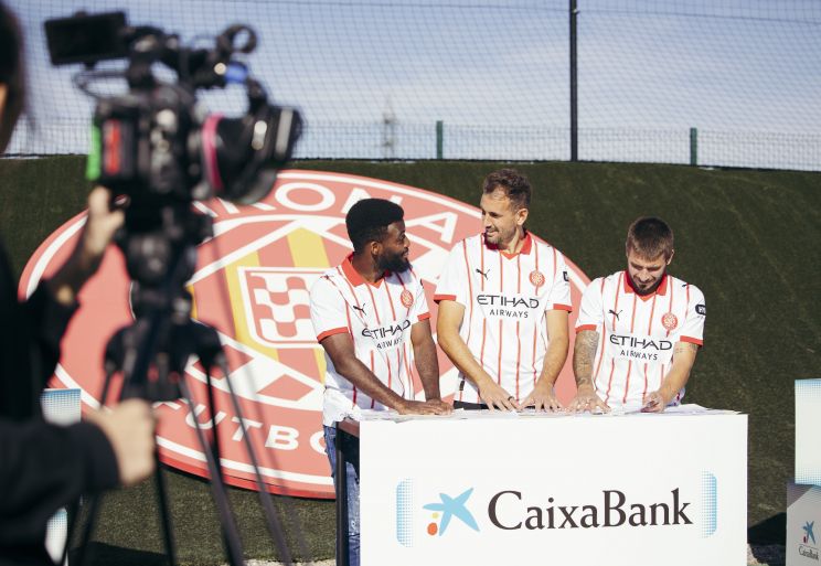 Entre las acciones del programa en el que participa el Girona FC, destaca un concurso de dibujos para los más pequeños