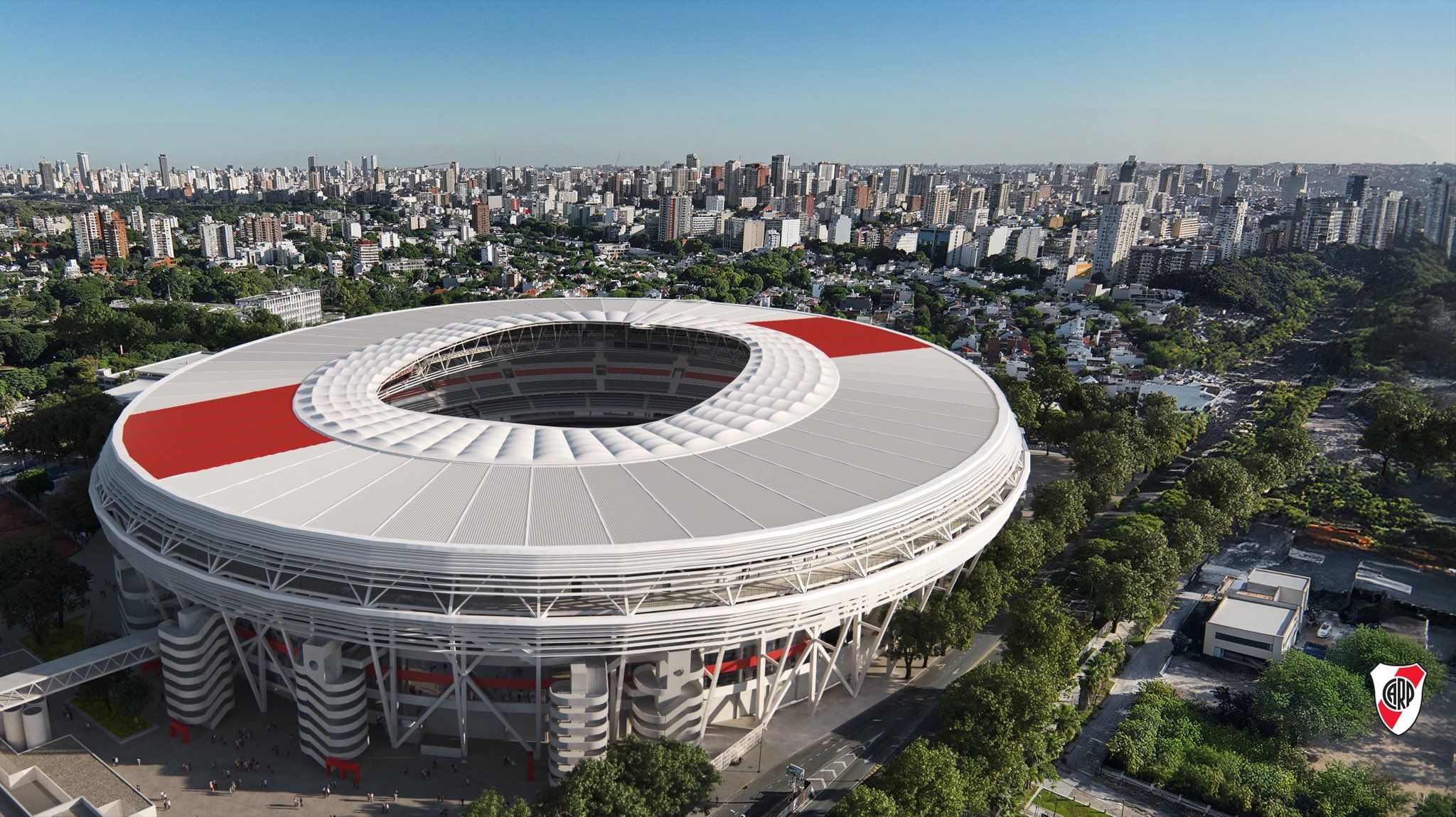 River Plate Monumental Estadio Render Ampliacion 2026