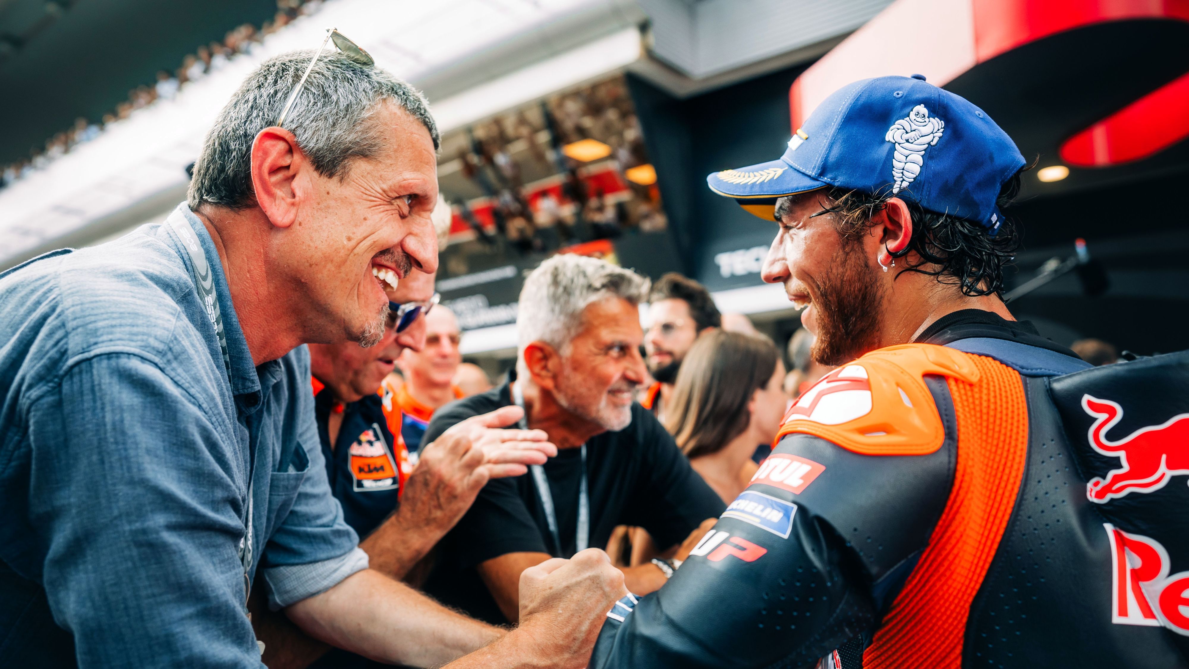 MotoGP Guenther Steiner Enea Bastianini RedBull KTM Tech3 2025