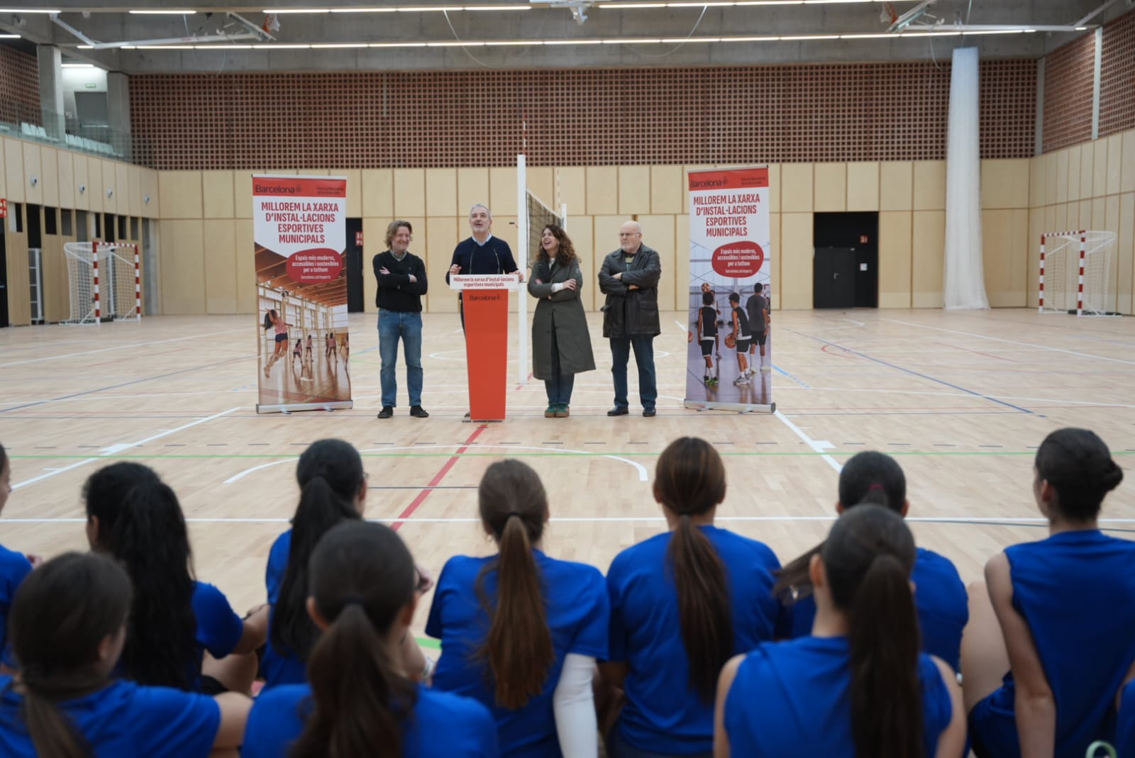 Inauguración pabellón CEM Espronceda Barcelona 2026