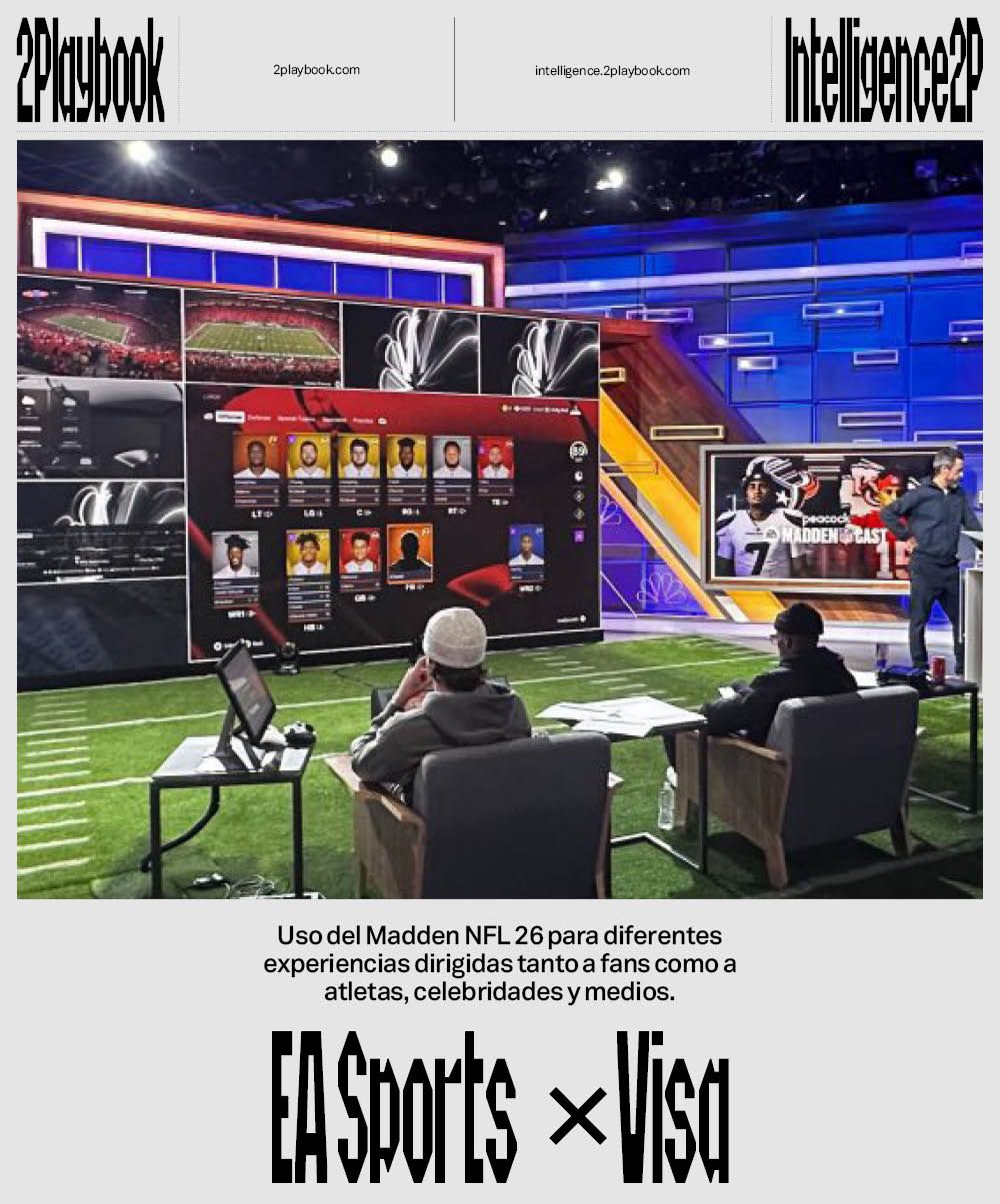 EA Sports y VISA llevan Madden NFL 26 al centro de la experiencia del Super Bowl