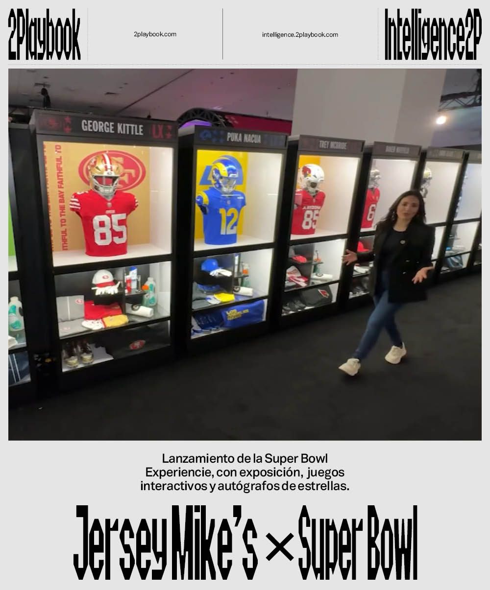 Jersey Mike’s lidera la Super Bowl Experience con actividades para todos los públicos