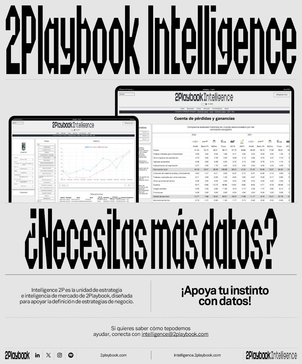¿Quieres saber más? Sigue a Intelligence 2P