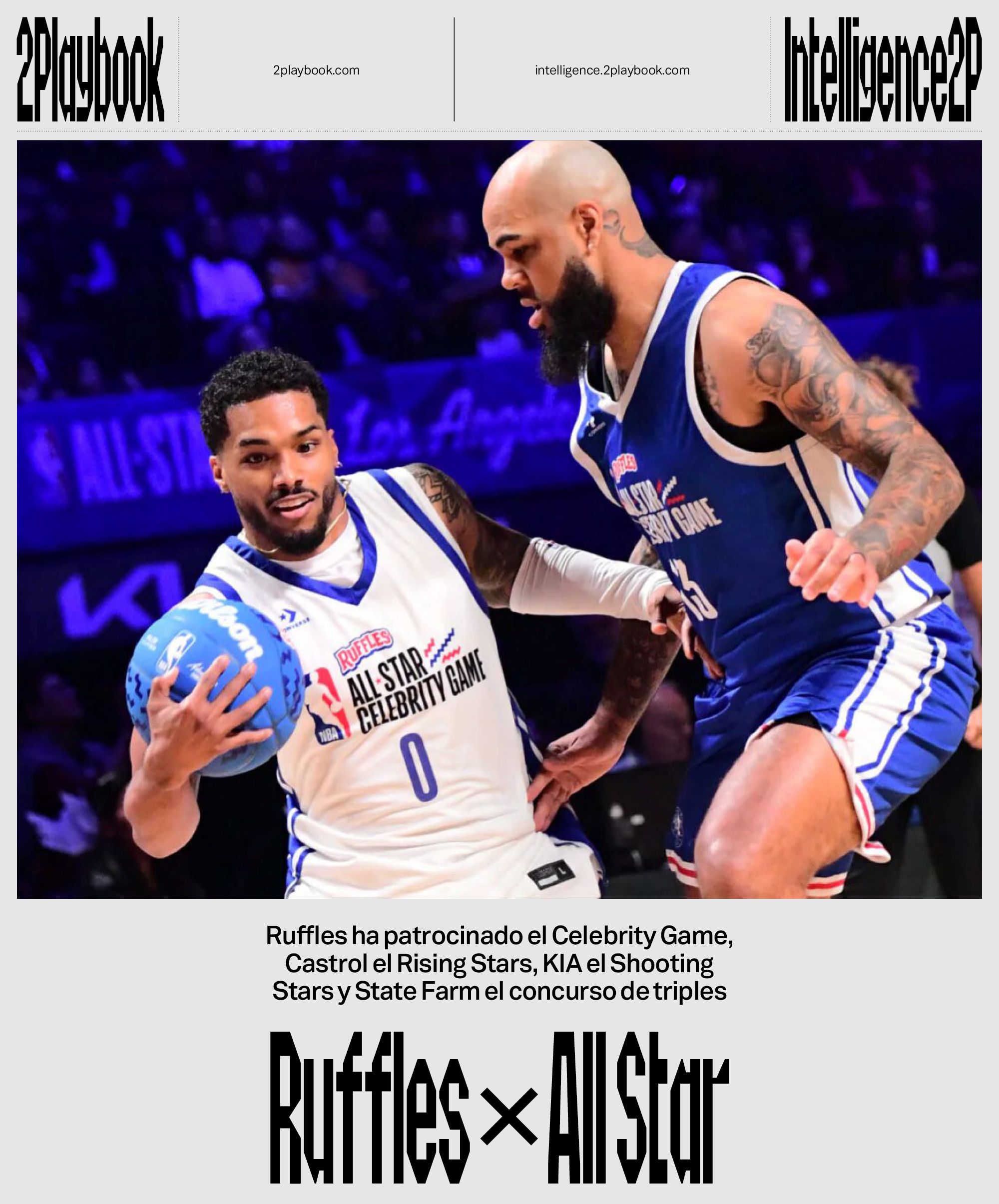 Todos los sub-eventos del All Star tienen un title sponsor 