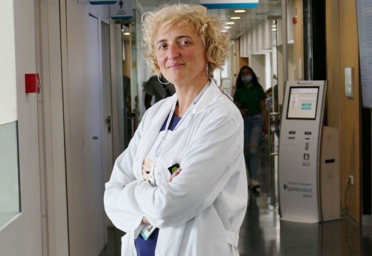 Dra. Paz Lillo Jiménez, especialista en traumatología del Hospital Universitario Quirónsalud Madrid