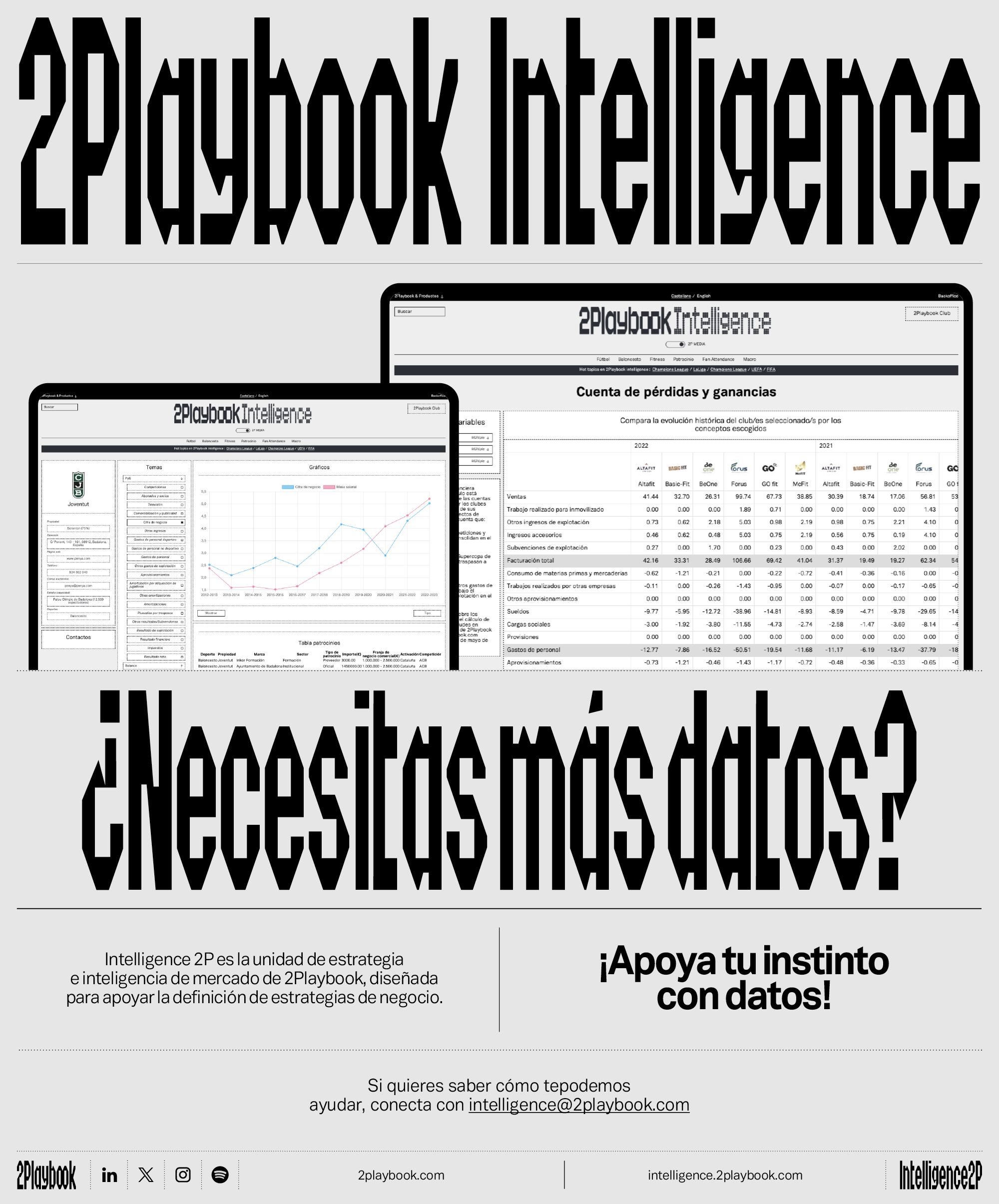 ¿Quieres saber más? Intelligence 2P te trae datos e información. 