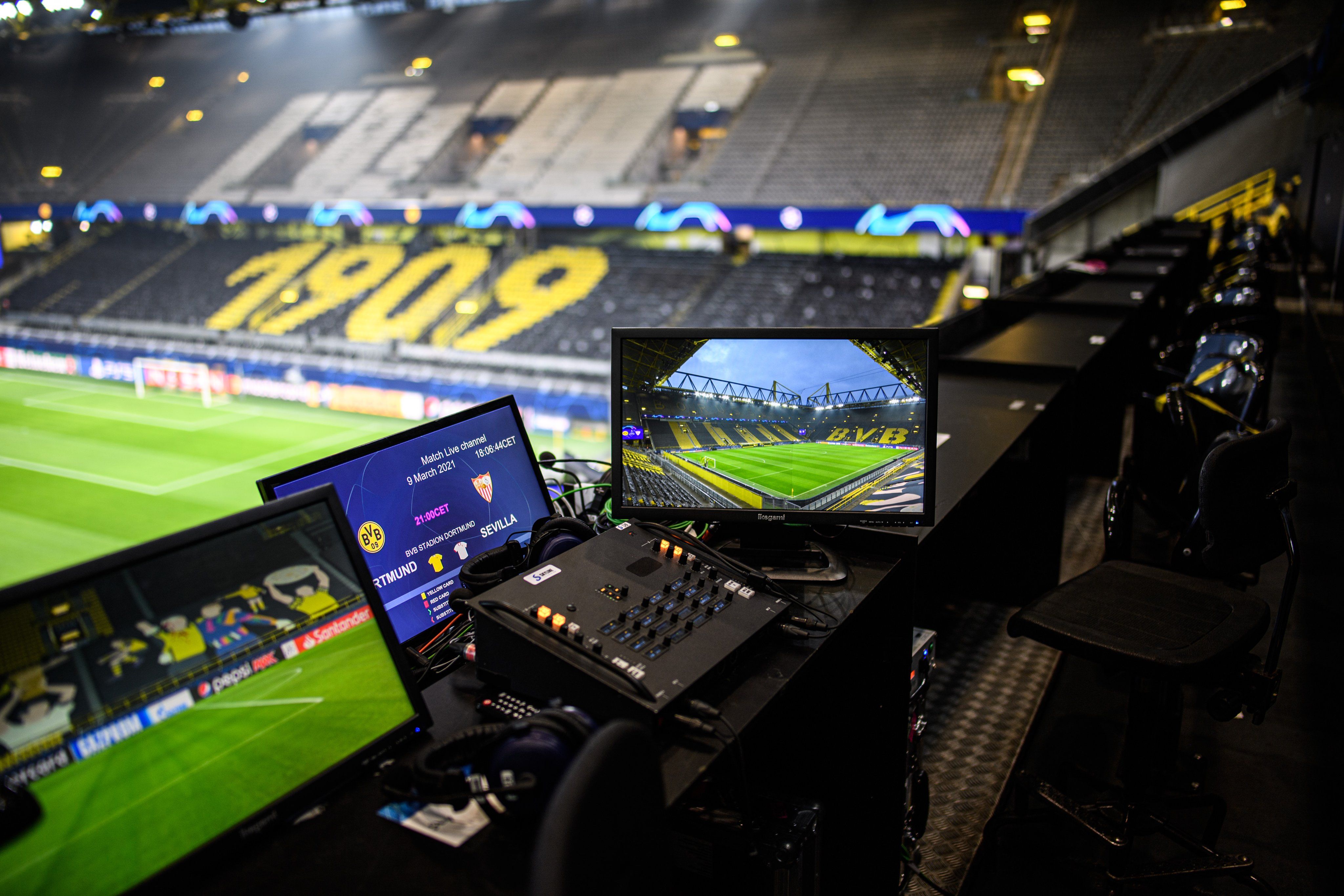 televisión champions league