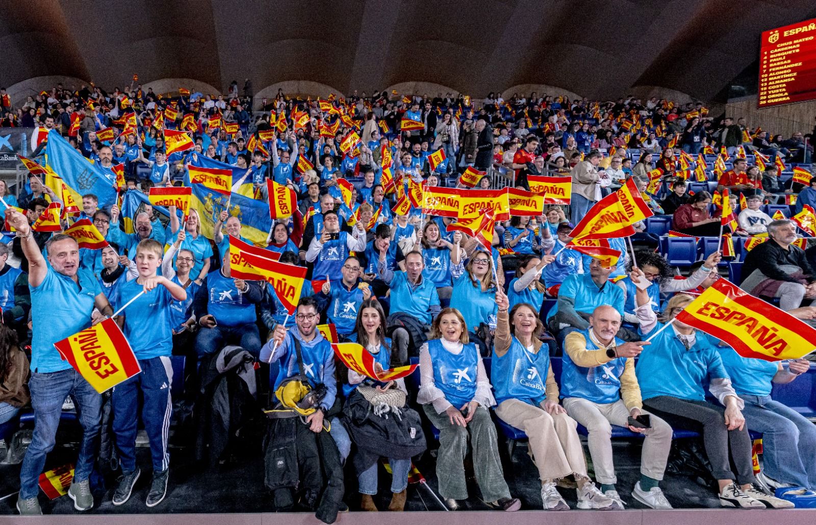 CaixaBank Gradas solidarias