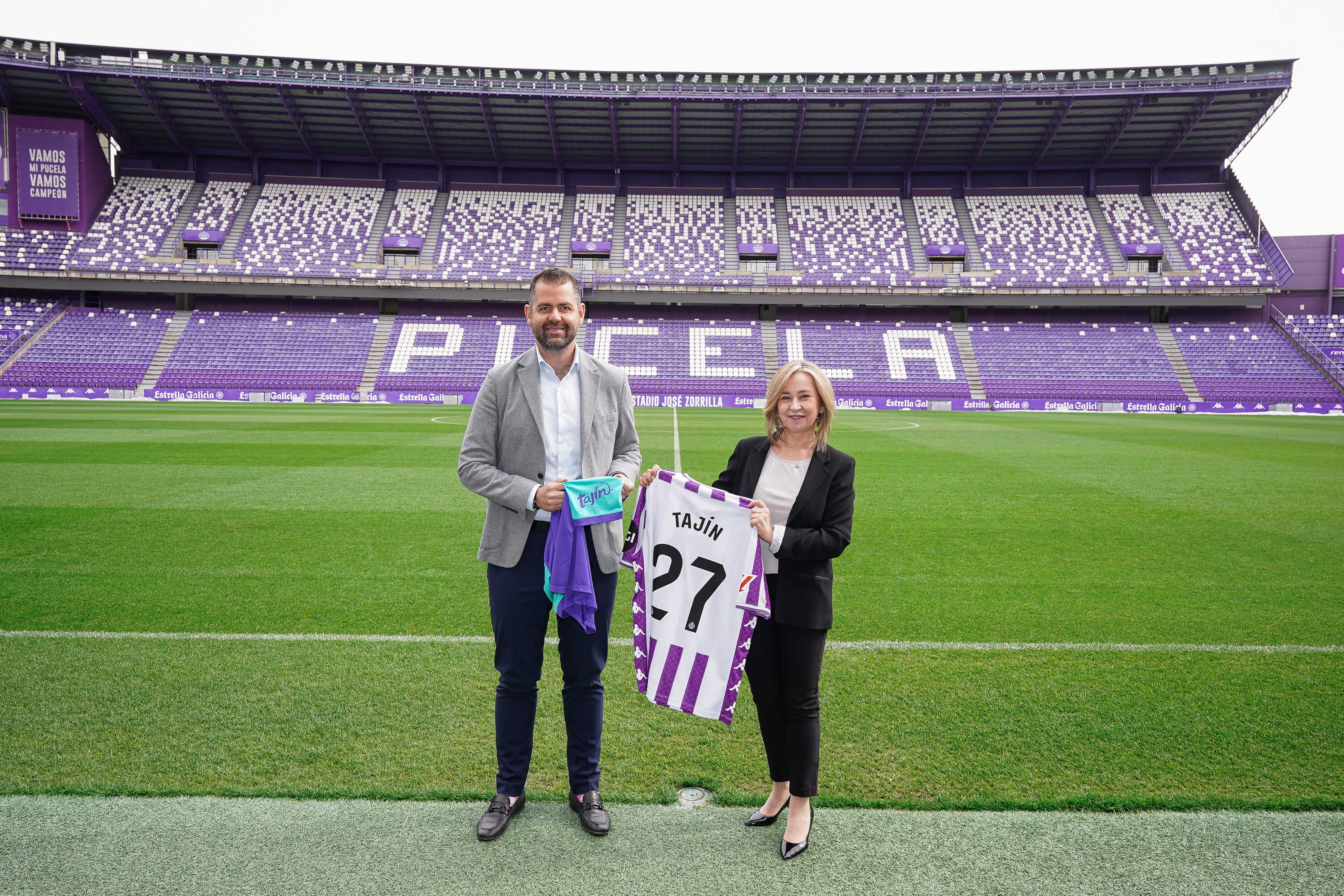 real valladolid tajin patrocinio 2026 2027