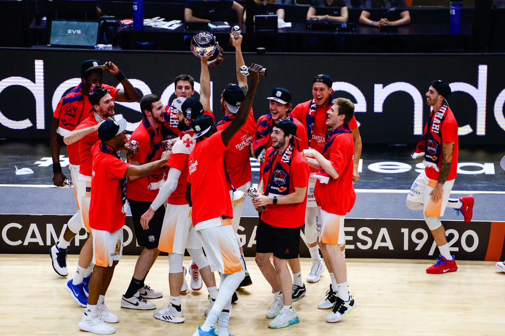 Saski Baskonia, vigente campeón de la Liga Endesa de ACB.