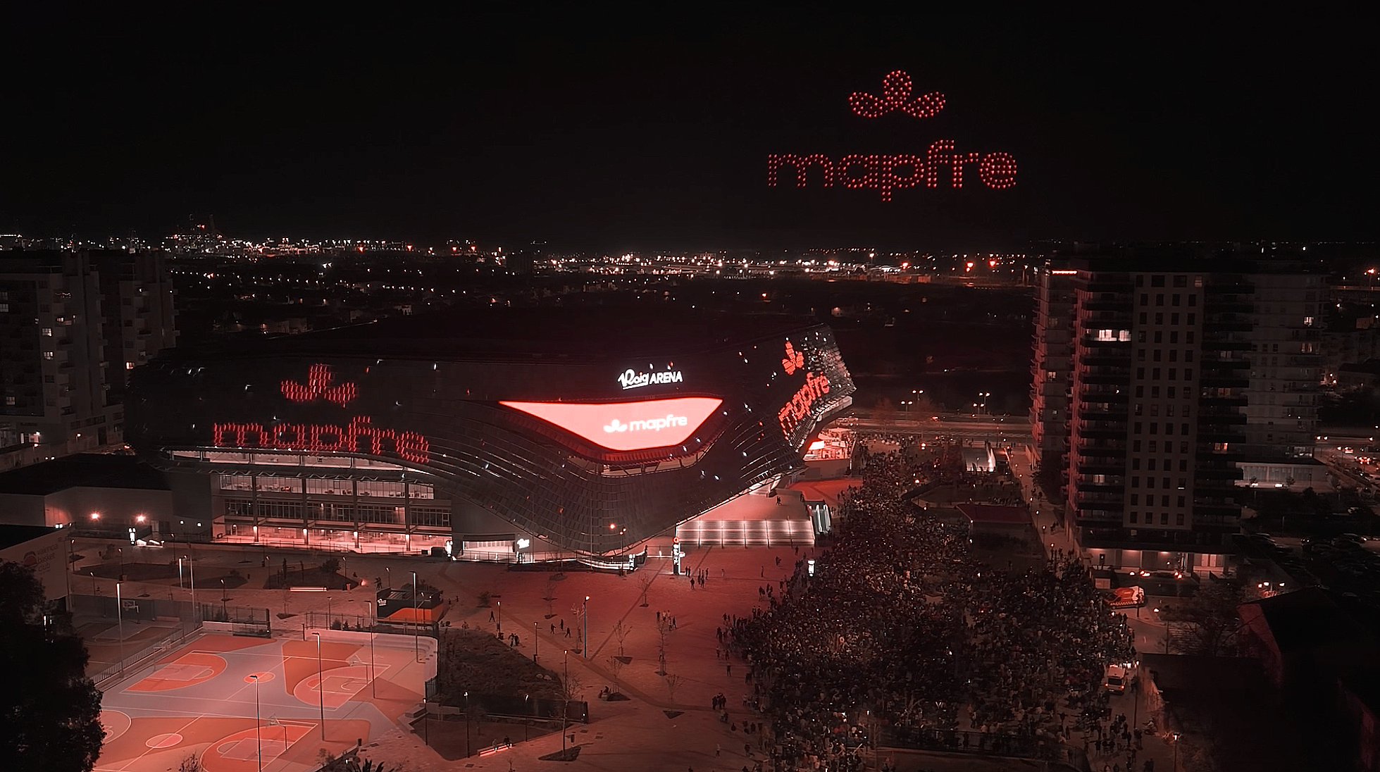 Mapfre   Roig Arena   Dron