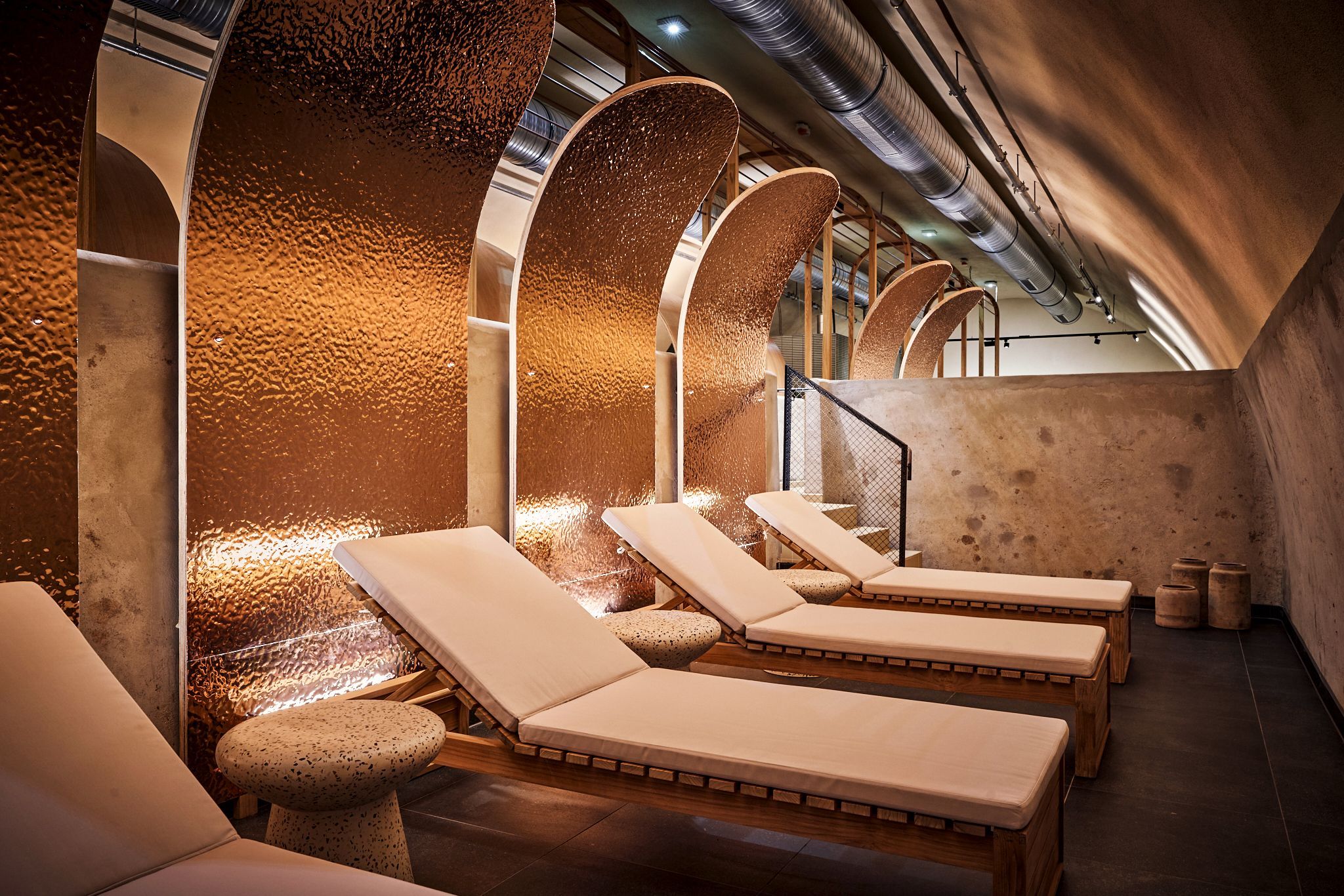 La zona de recuperación del gimnasio John Reed en Berlín La zona de recuperación del gimnasio John Reed en Berlín