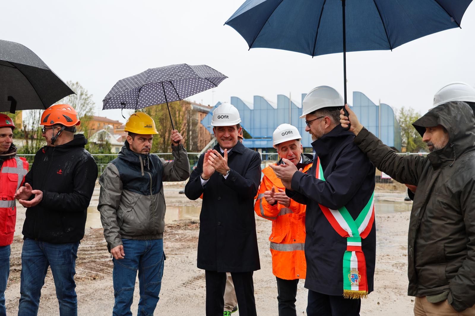 GOfit primera piedra Bolonia Mario Barbosa