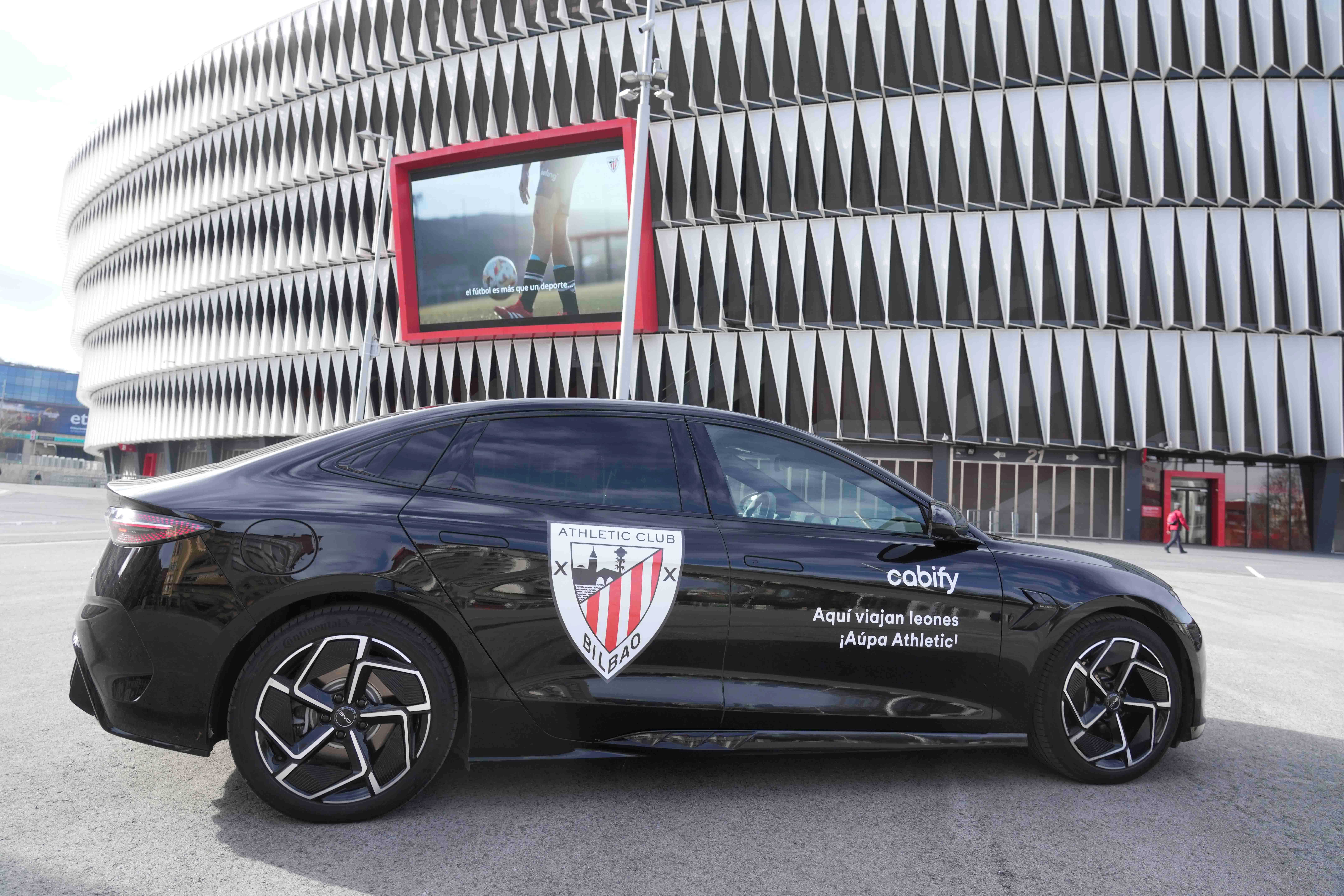 Cabify también es espónsor del Athletic Club