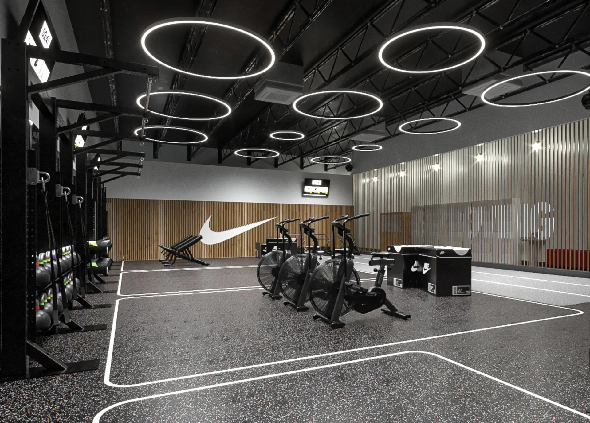 Gimnasio Nike Studios boutique