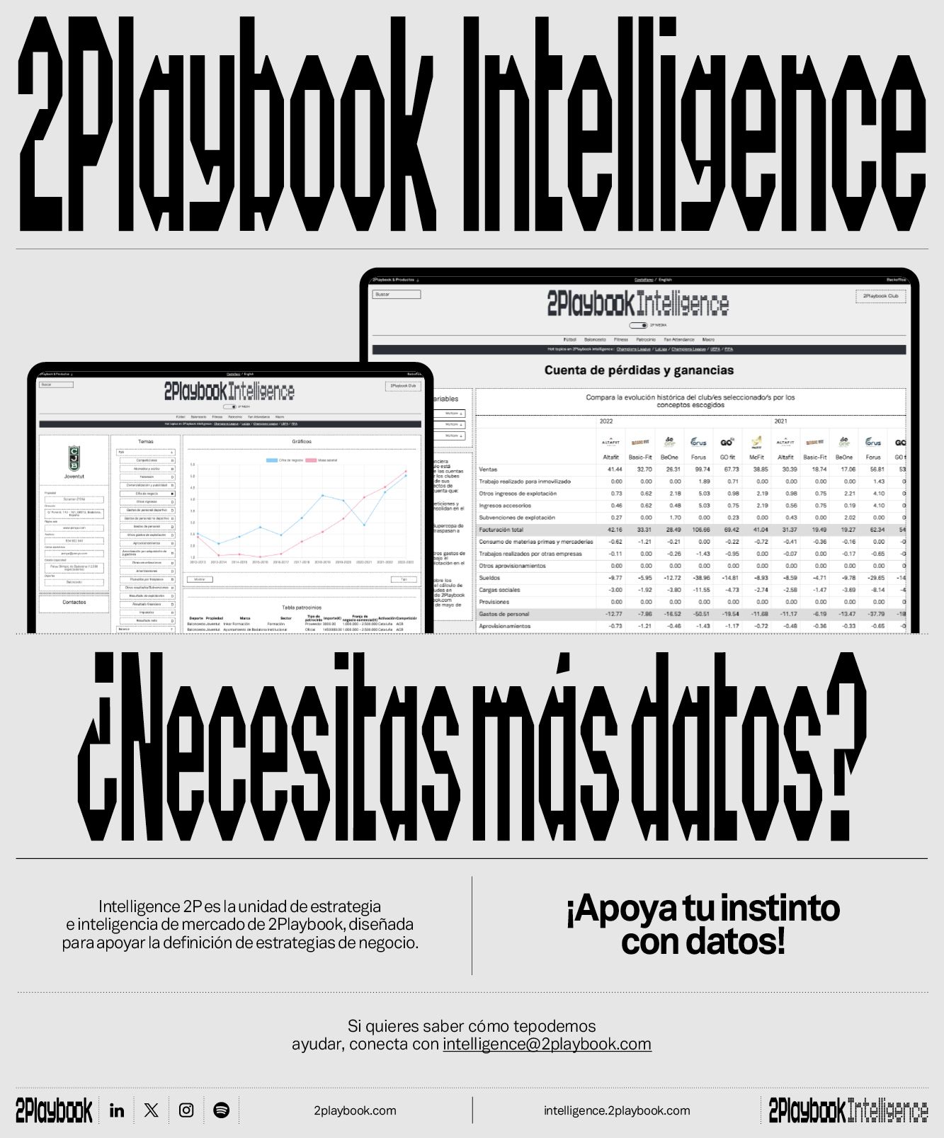 ¿Quieres saber más? Intelligence 2P te trae datos e información.