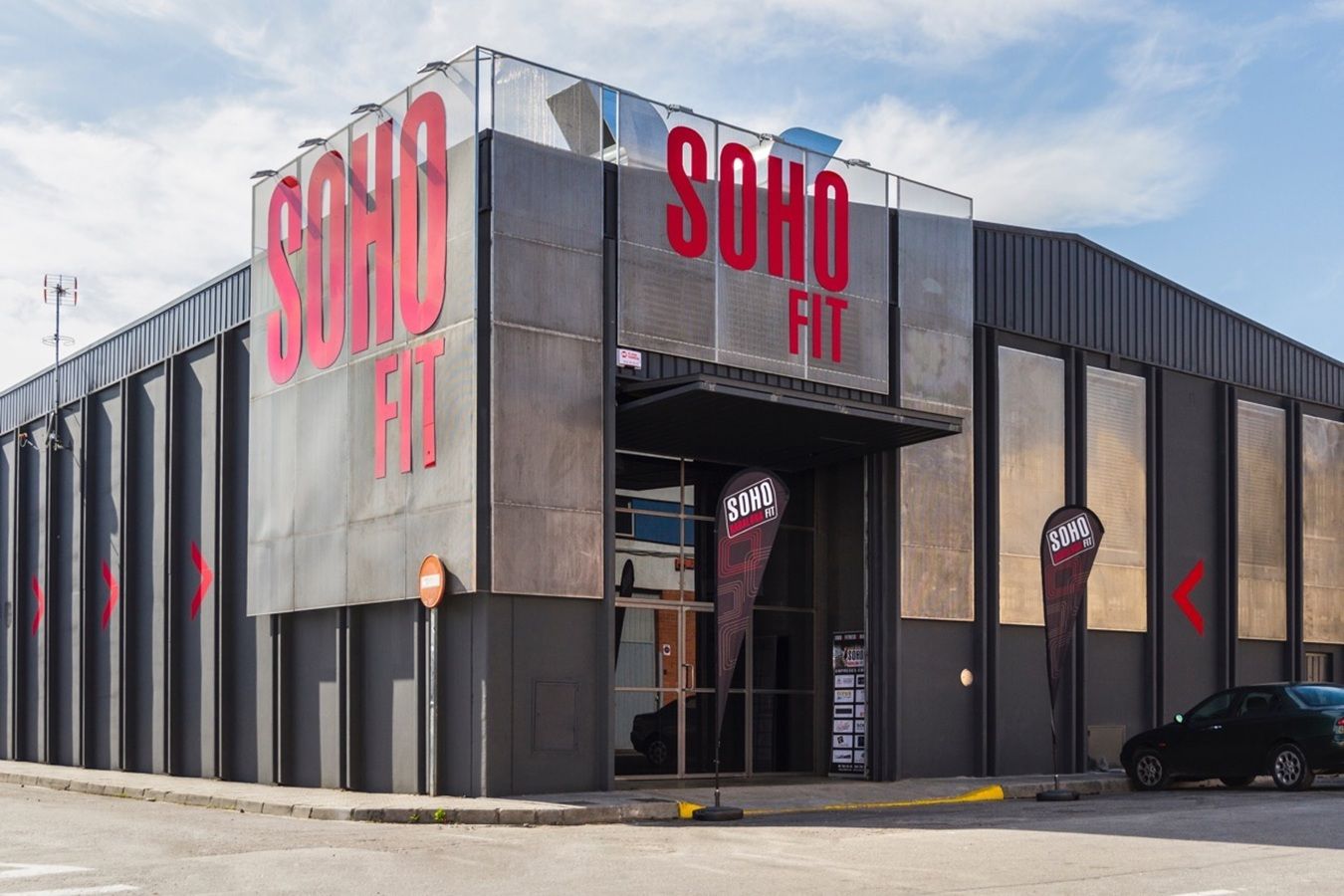 Sohofit Badalona fachada gimnasio