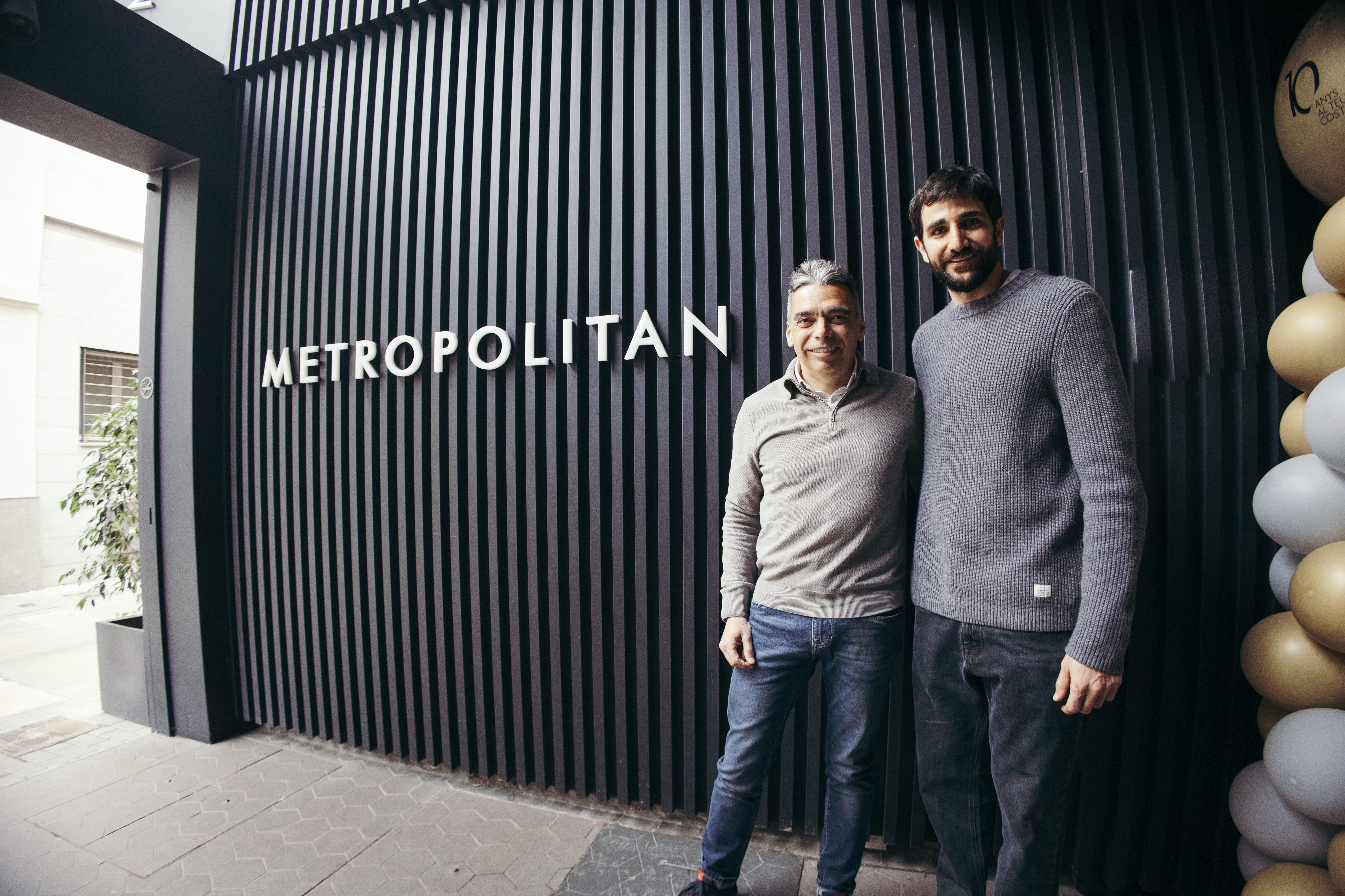 Albert Soler y Ricky Rubio Metropolitan