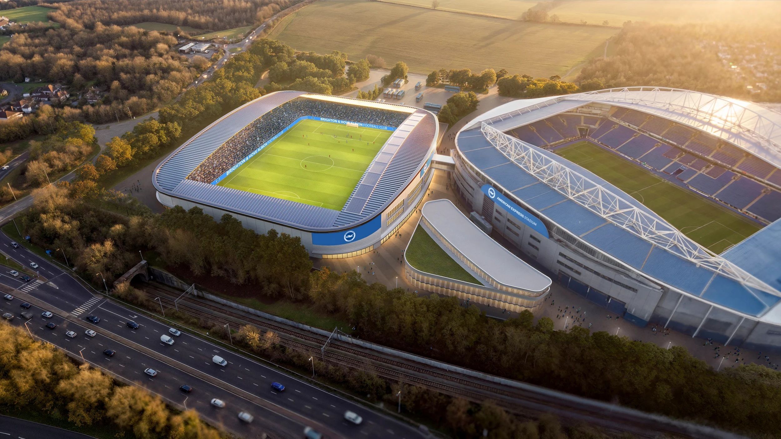 Brighton Estadio Femenino Construccion 2026