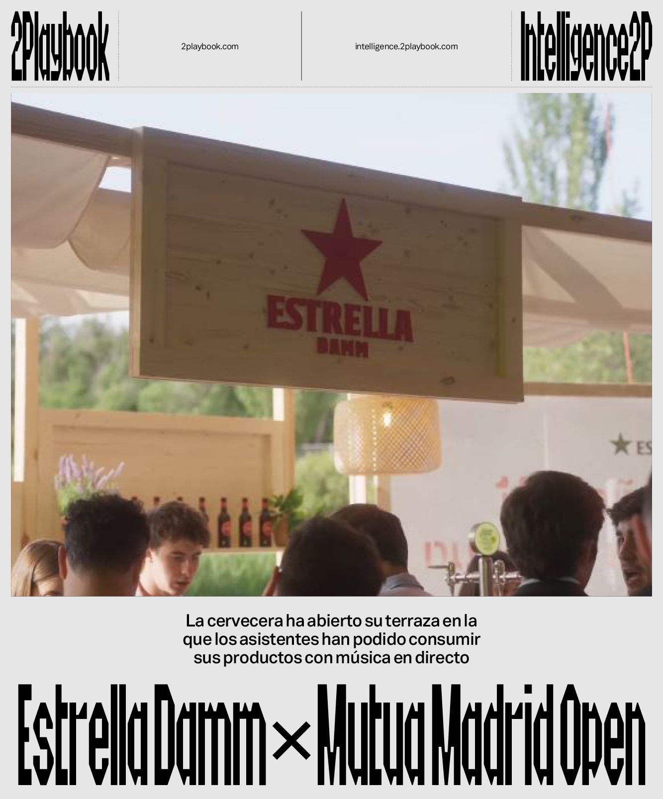 Estrella Damm convierte su terraza en el punto de encuentro con música en directo y ambiente único.