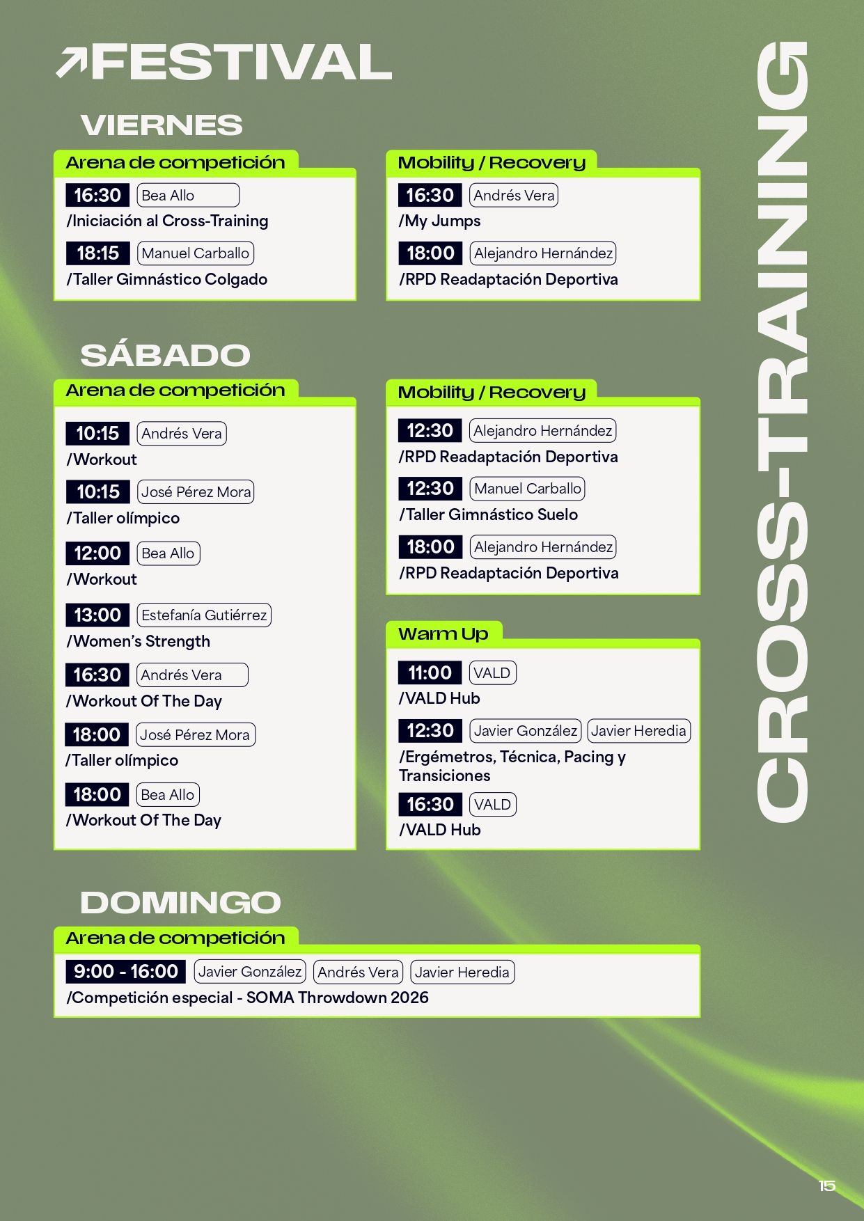 Soma 2026 contará con un festival lleno de actividades