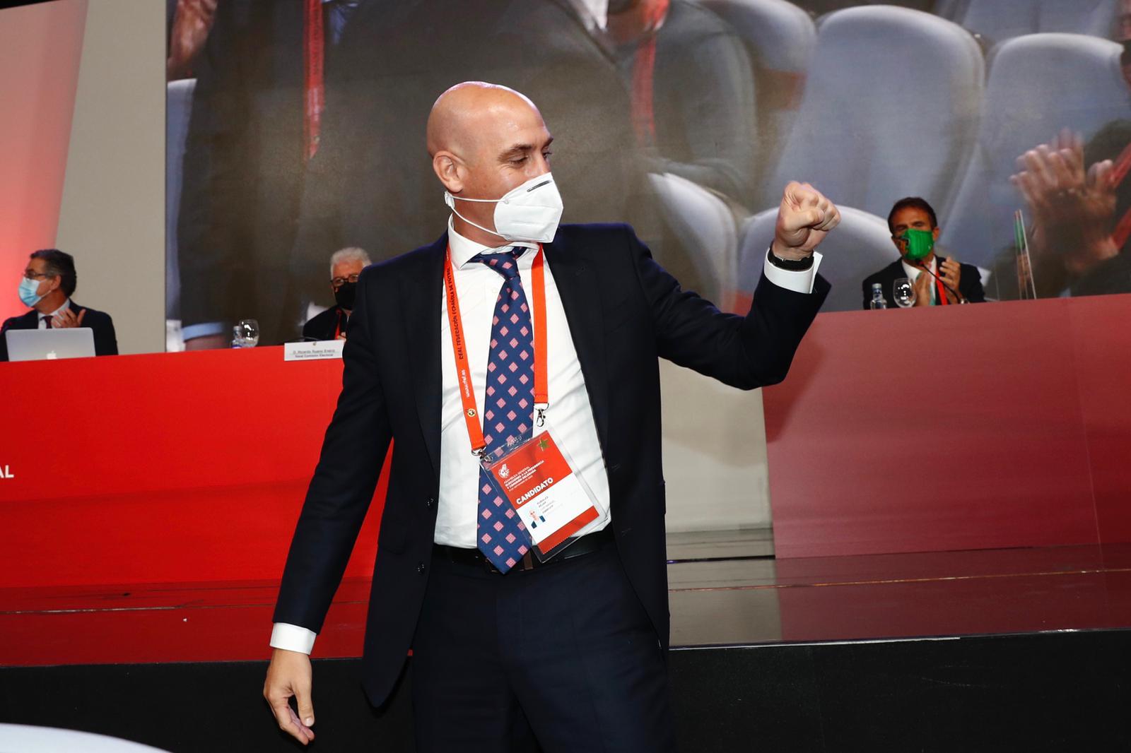 Luis Rubiales, presidente de la Federación Española de Fútbol.