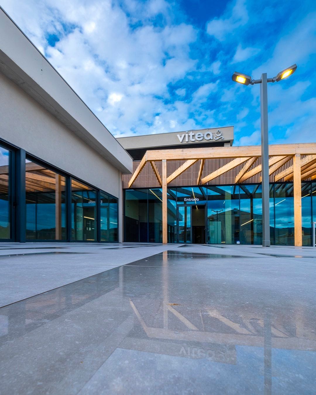 fachada Vitea Complex Municipal Ascó