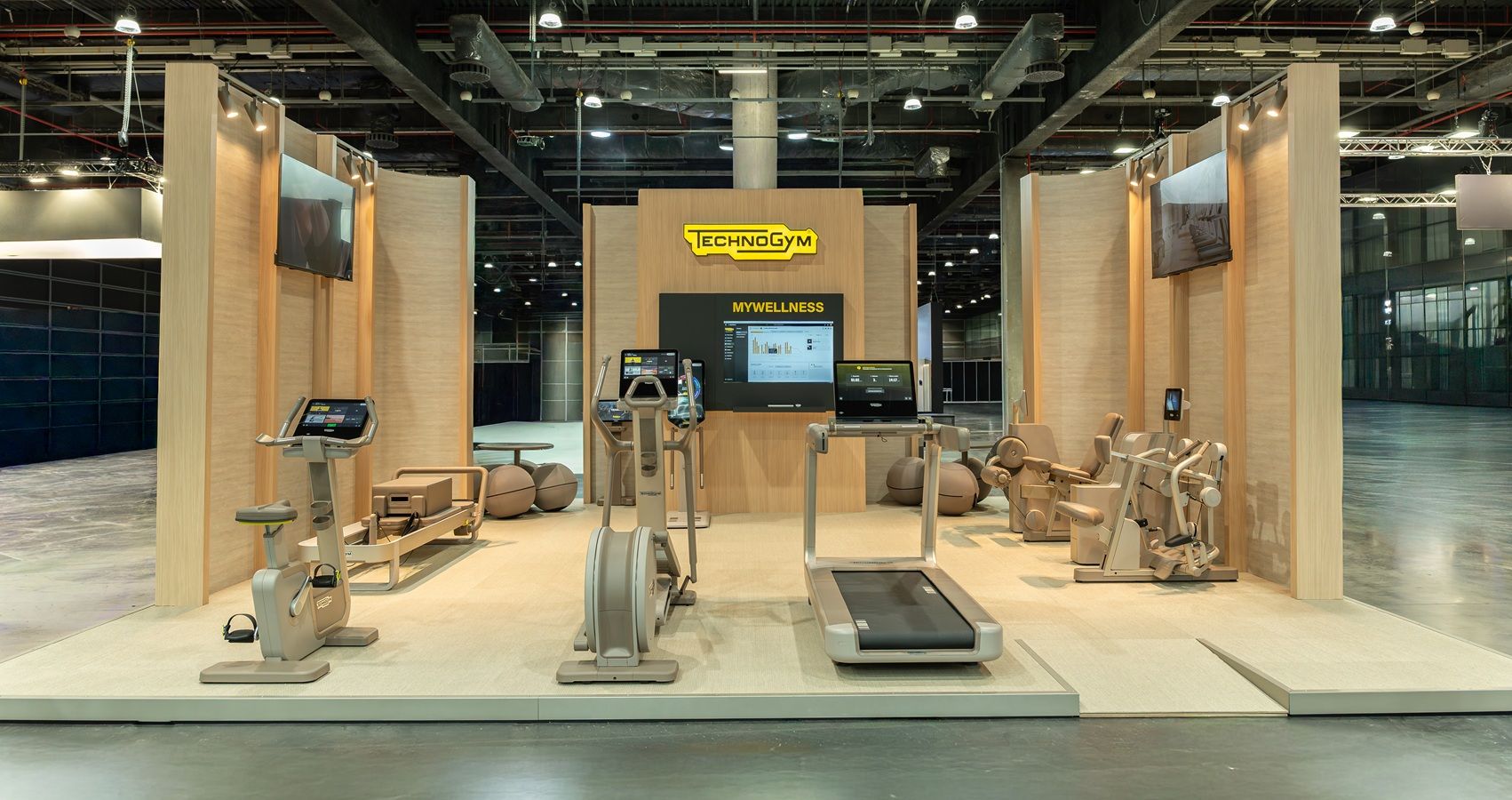 Stand de Technogym en SOMA 2026