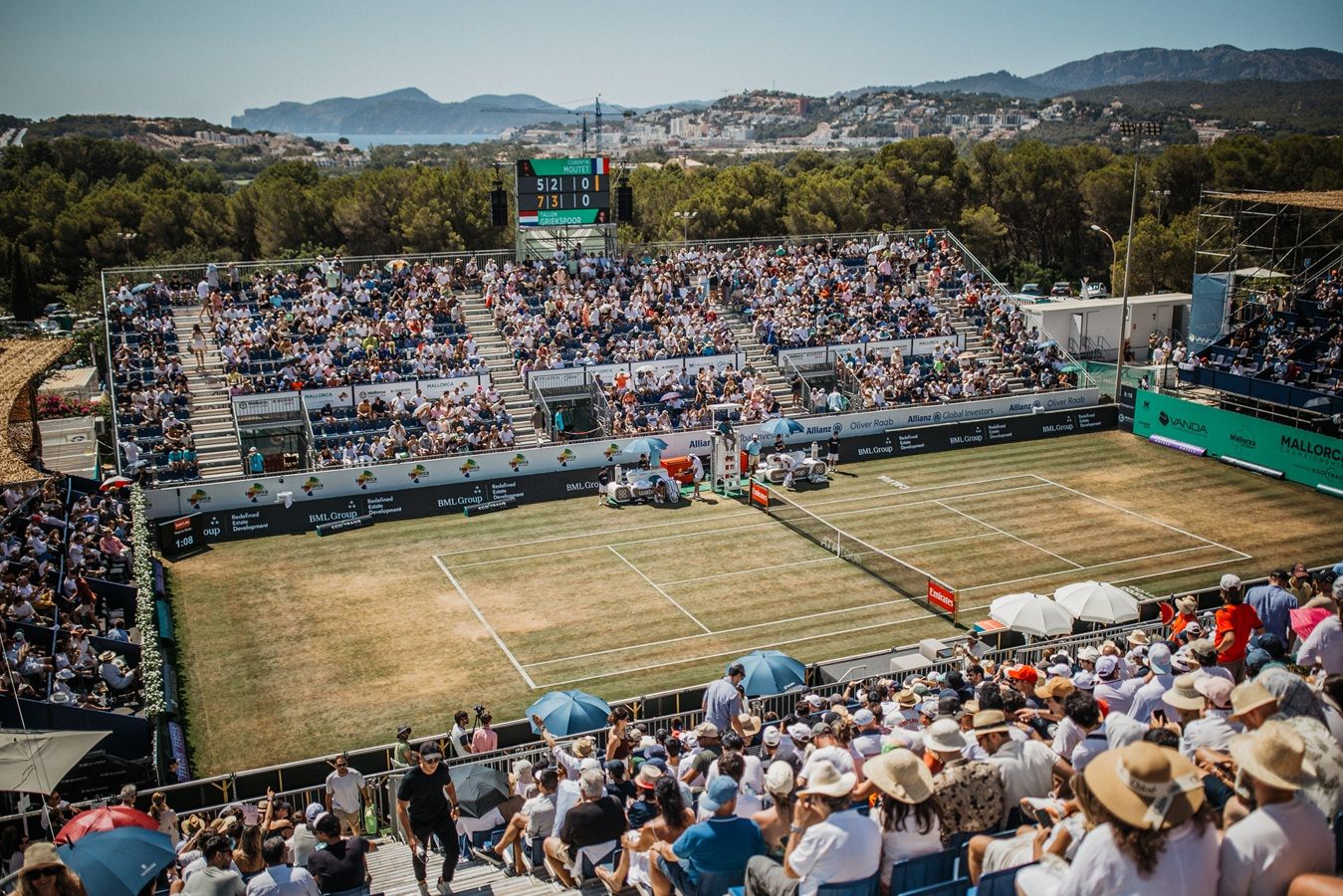 Entre tenis, turismo y experiencia VIP, el Mallorca Championships quiere lograr el sold out de manera anticipada.   Fotografía de Sascha Feuster
