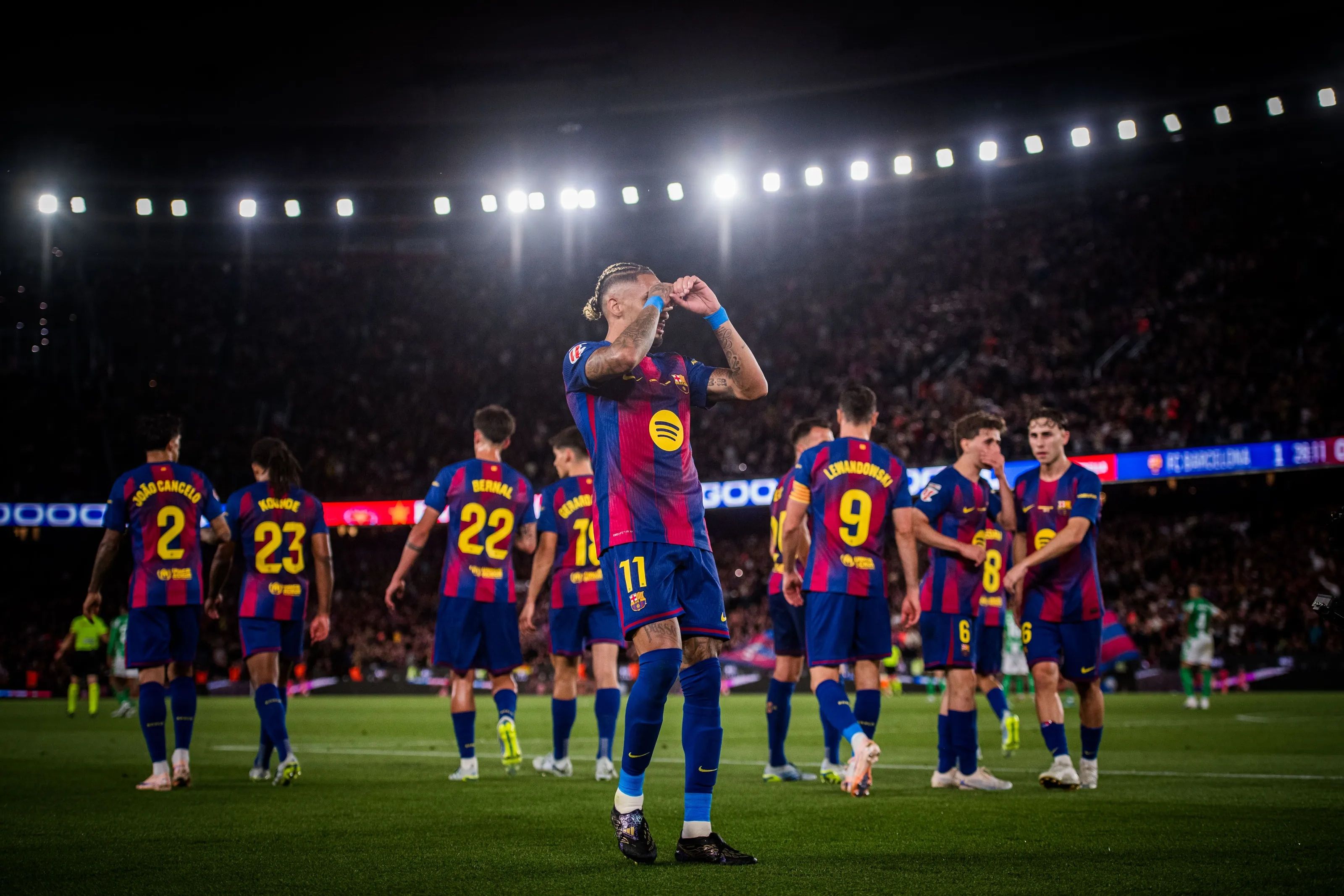 FC Barcelona Barça Raphinha Plantilla Recurso LaLiga 2026