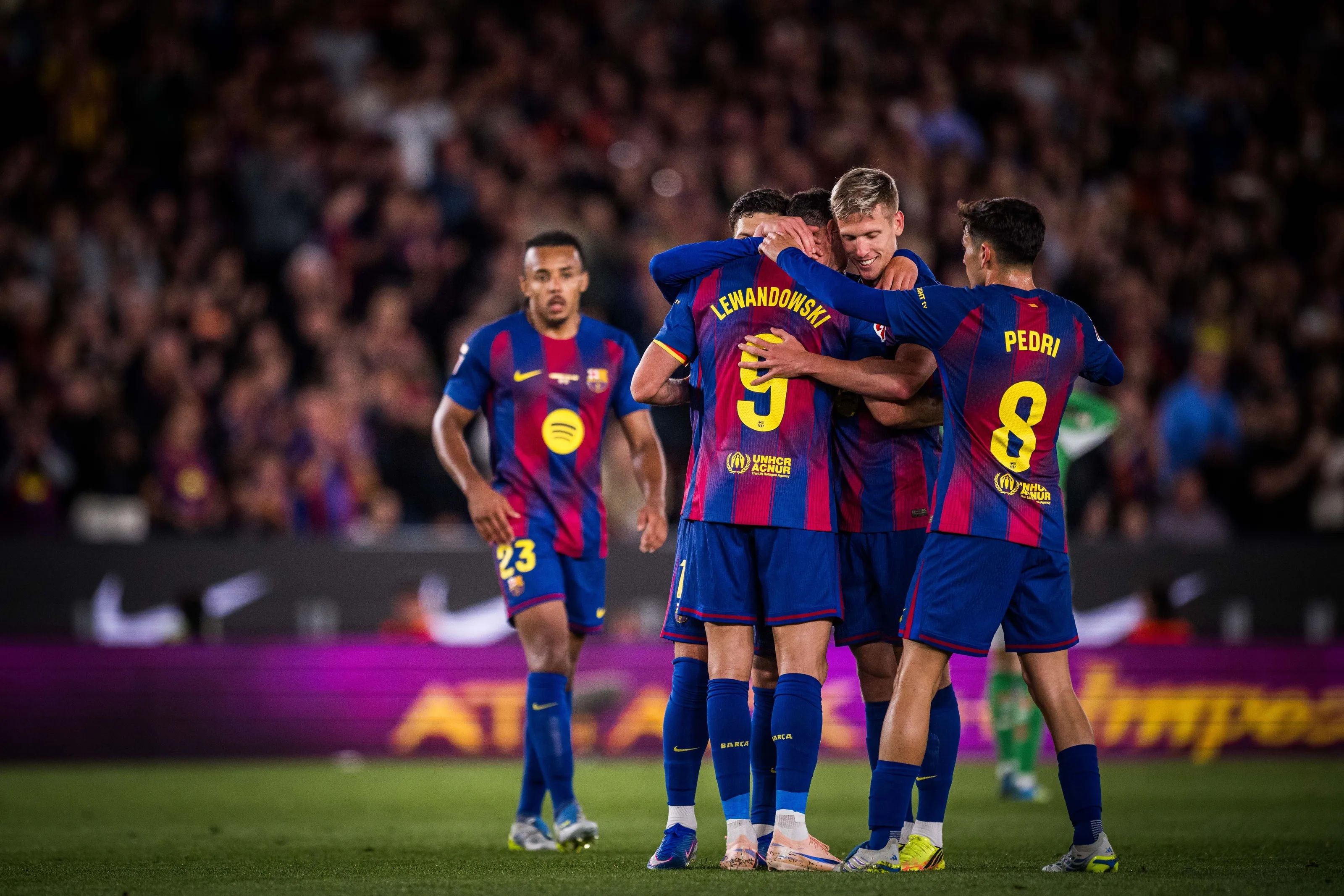 FC Barcelona Barça Trasera Camiseta Patrocinador Acnur 2026