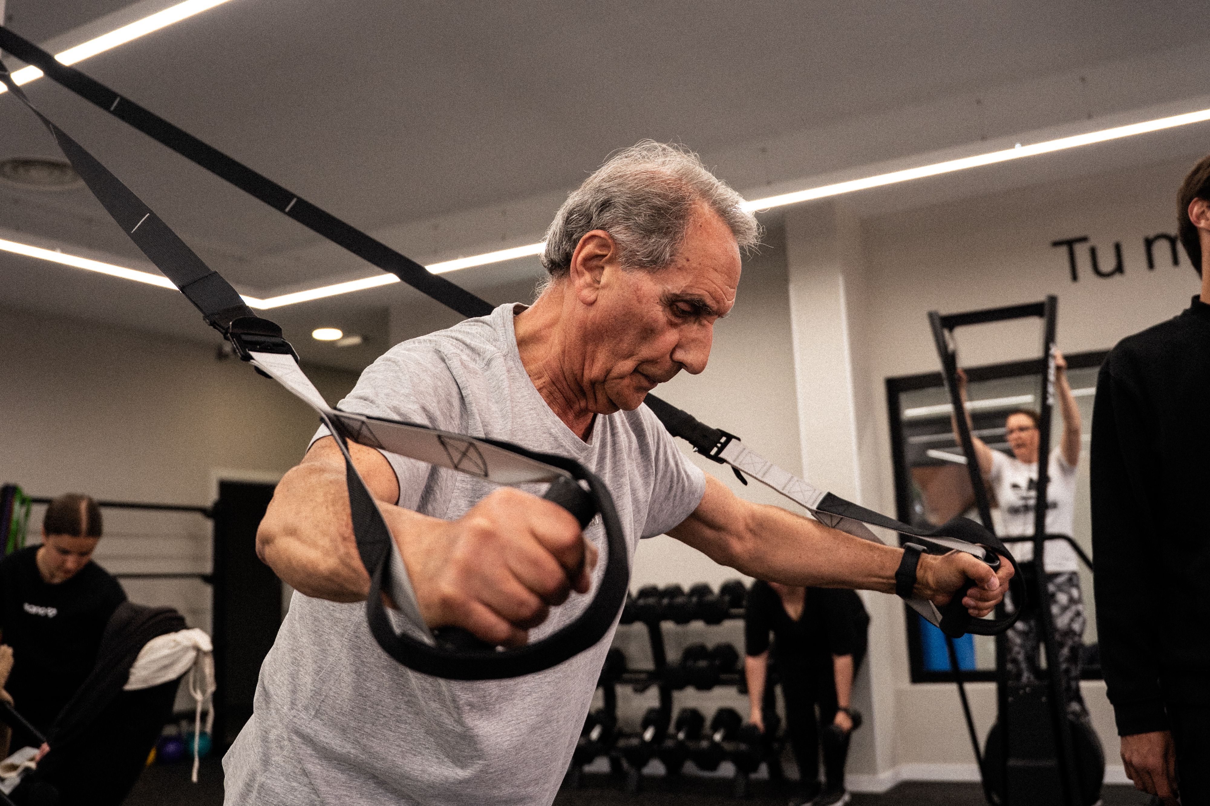 Entrenamiento gimnasio Sano Center