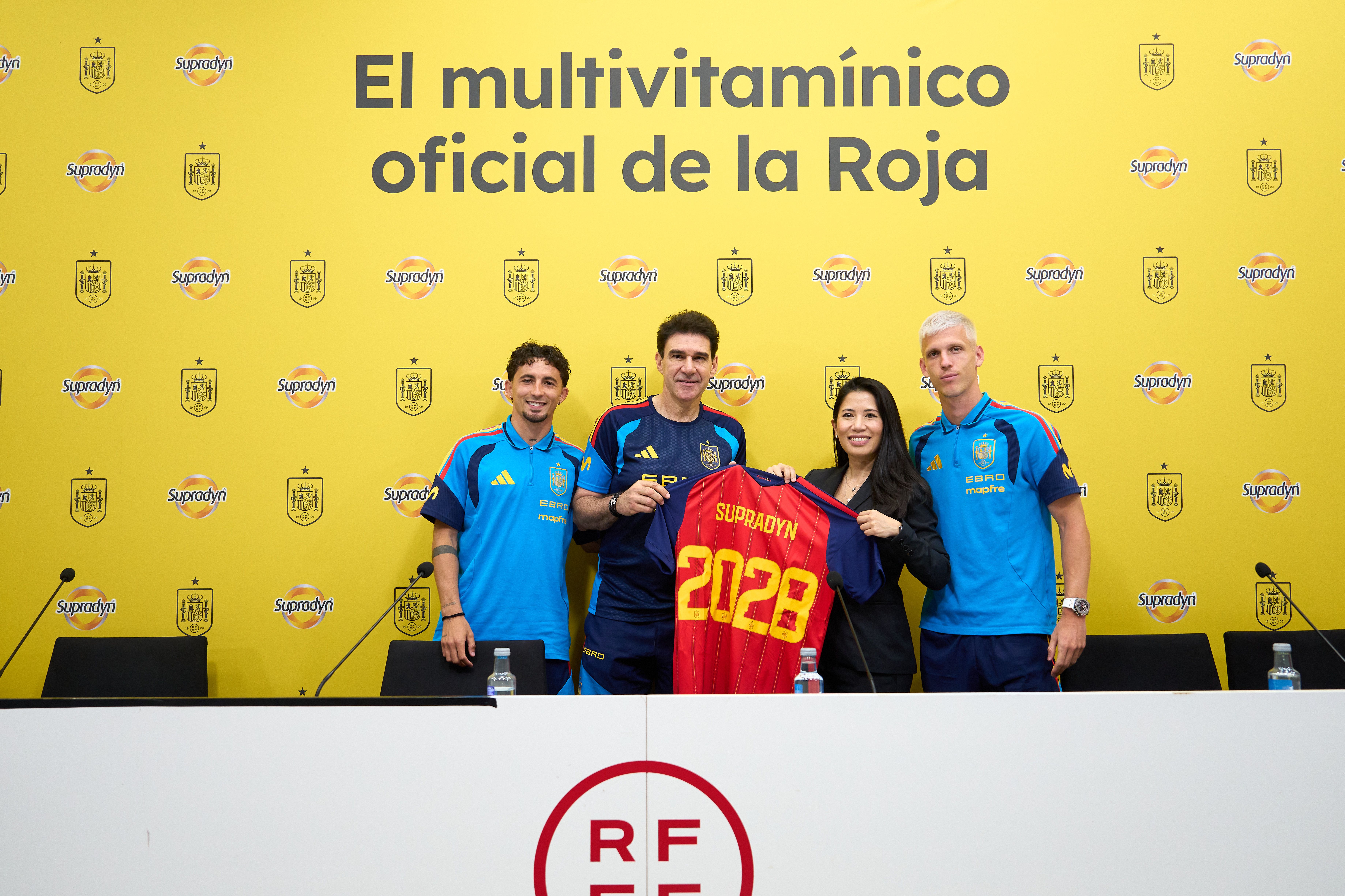 Supradyn firma como patrocinador de la Fedración de Fútbol